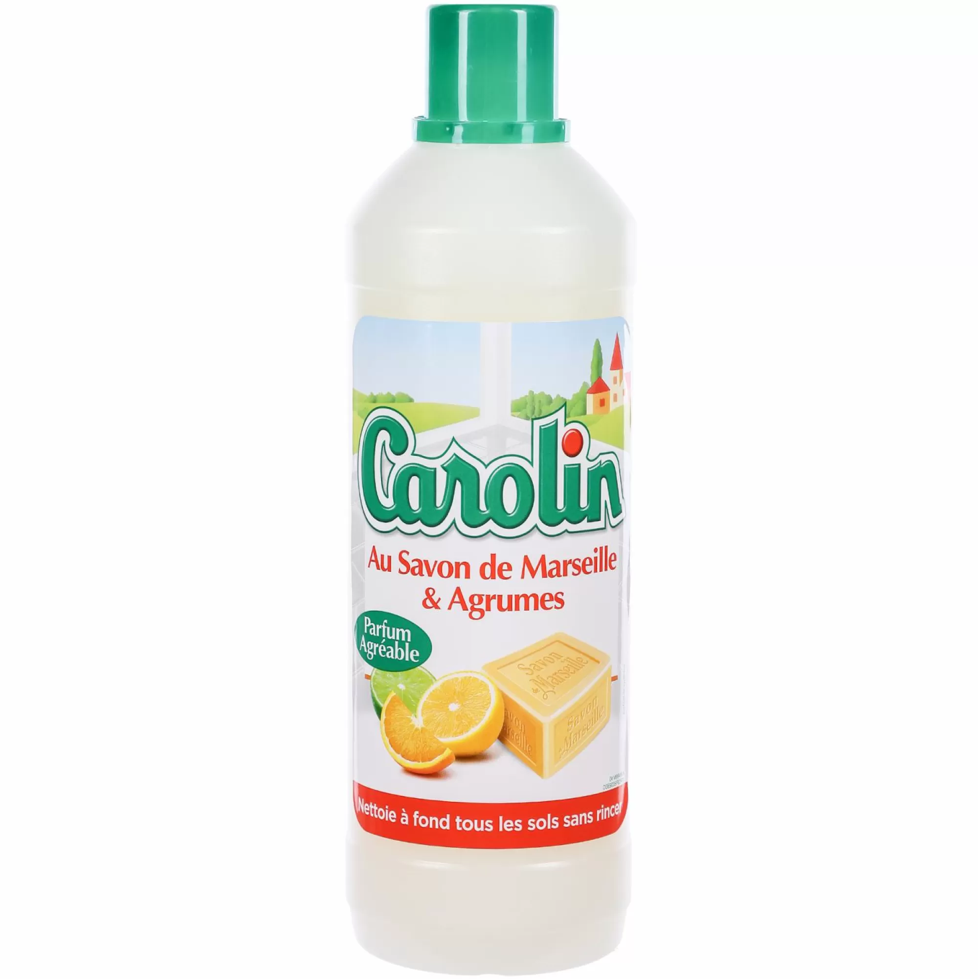 CAROLIN Produits Ménagers<Nettoyant sols savon de Marseille et agrumes