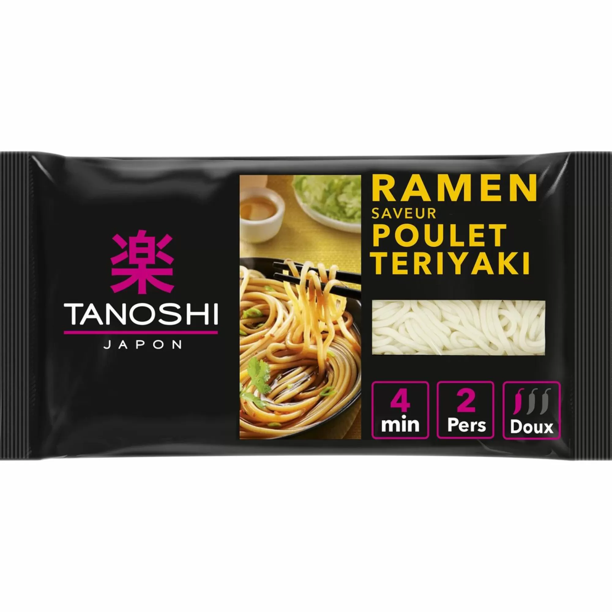 TANOSHI Épicerie Salée<Nouilles japonaises précuites ramen saveur poulet Teriyaki