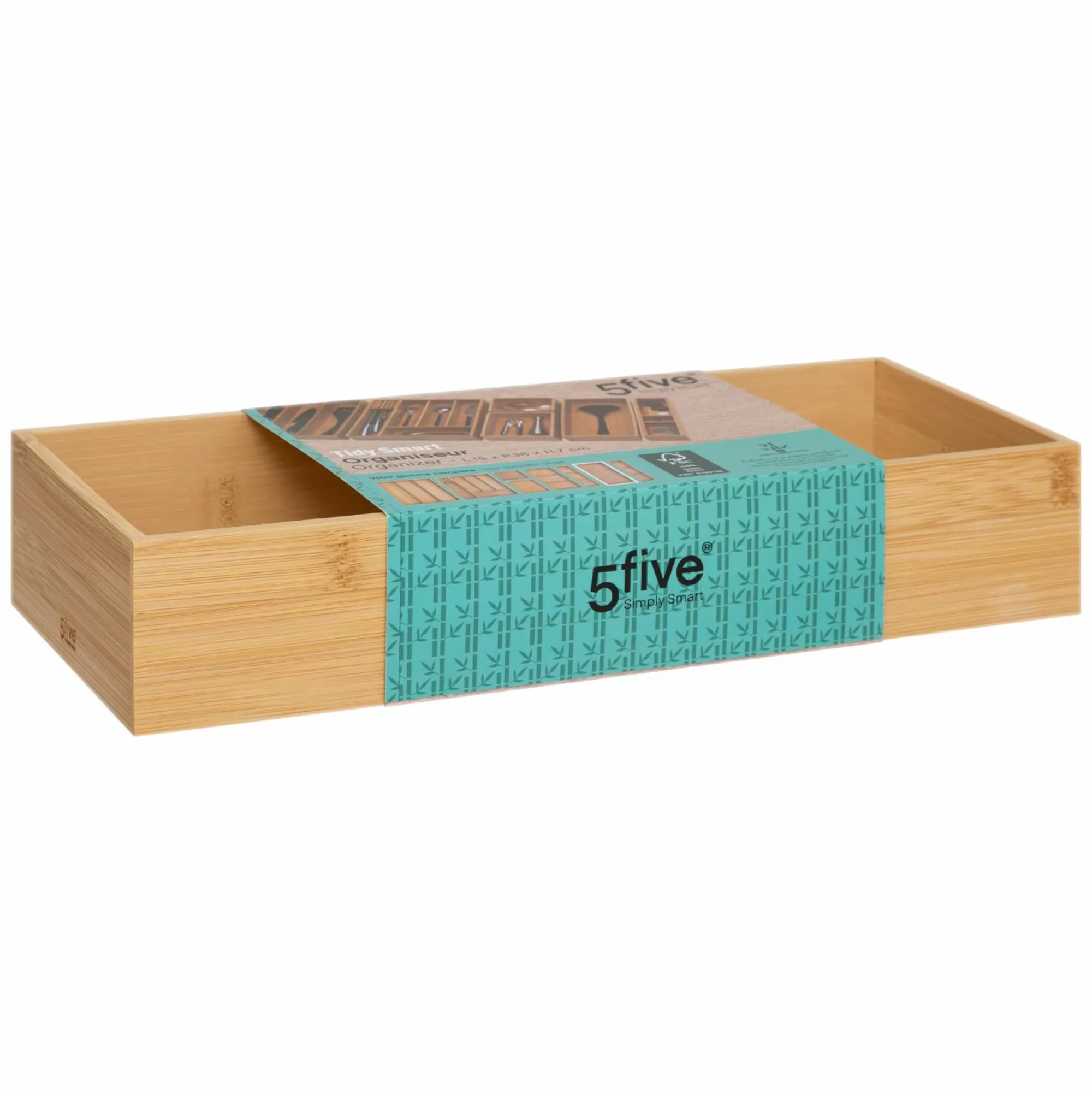 FIVE Conservation Et Rangement<Organisateur en bambou 15x38cm