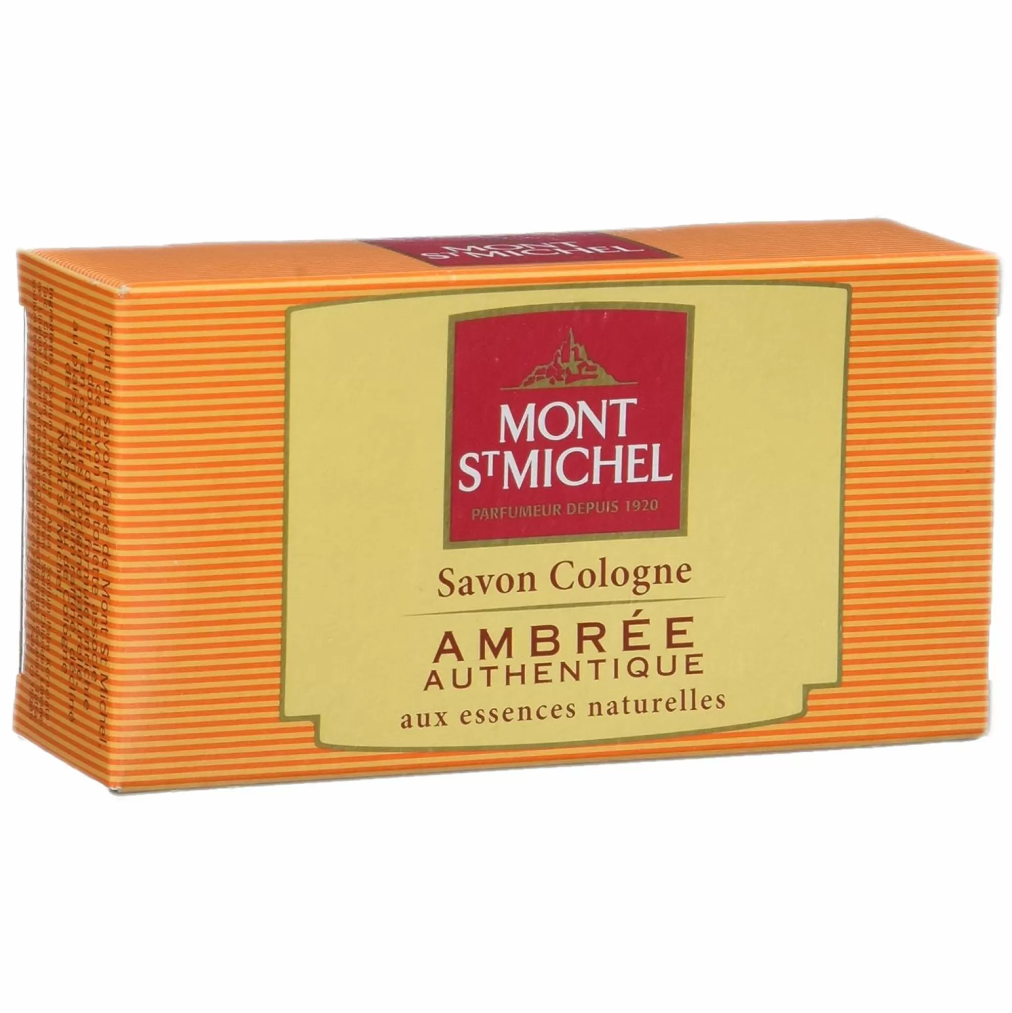 MONT ST MICHEL Hygiène<Pain de savon Cologne ambrée