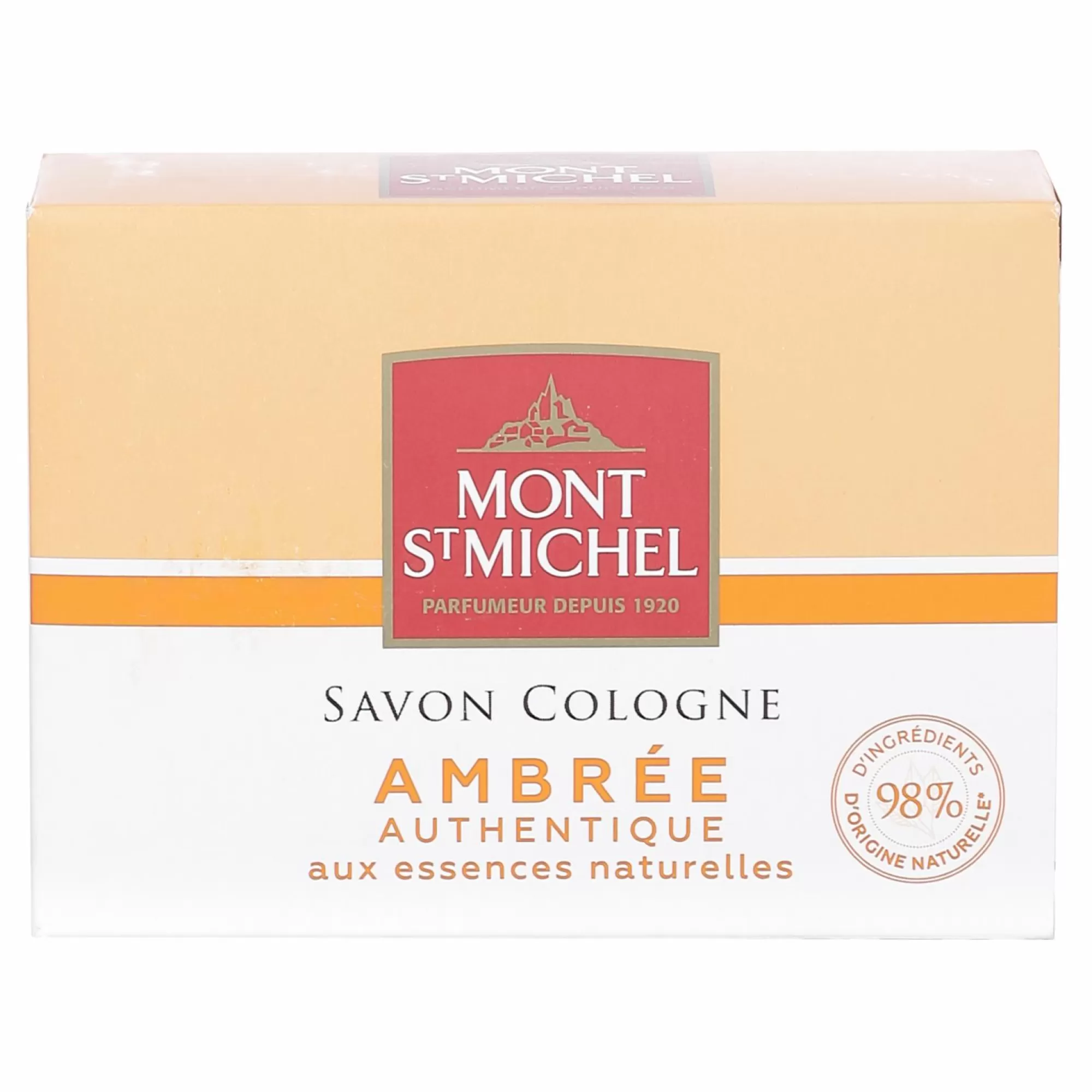 MONT ST MICHEL Hygiène<Pain de savon Cologne ambrée