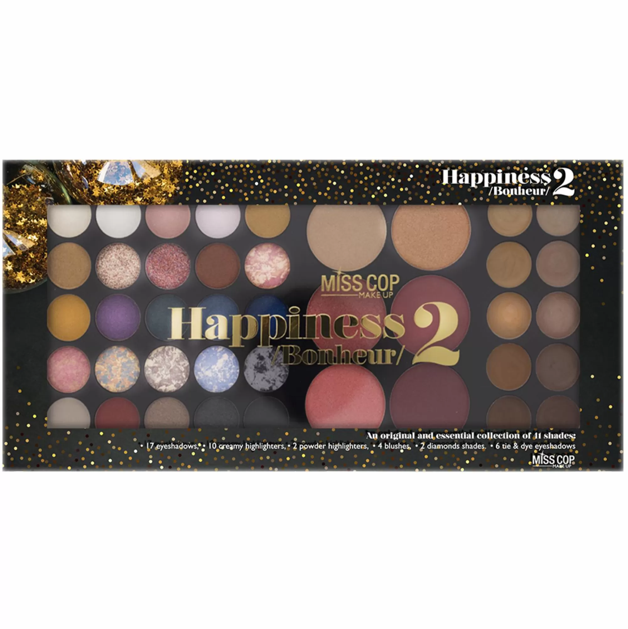 MISS COP Maquillage Et Ongles<Palette de maquillage Hapiness/ Bonheur 2