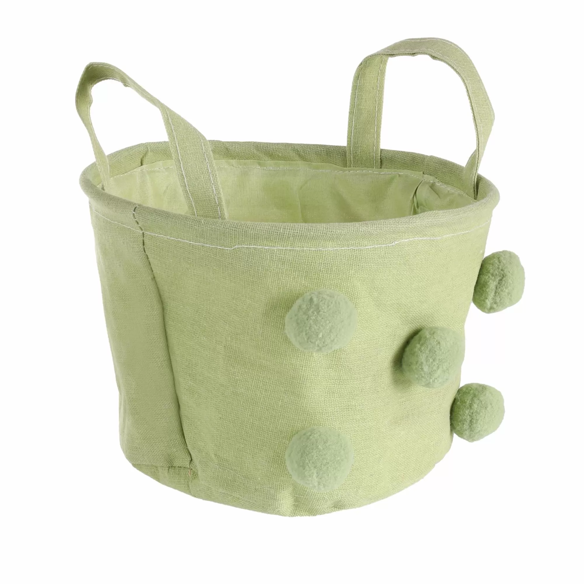 Stokomani Rangement<Panier de rangement pour enfant à pompons