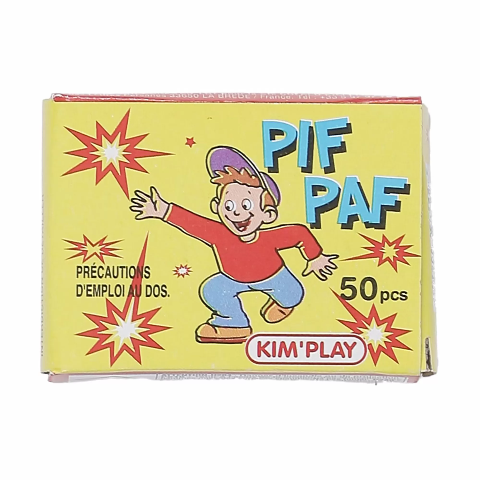 Stokomani Jouet | Jeux De Société<PIF PAF boîte de 50 pétards