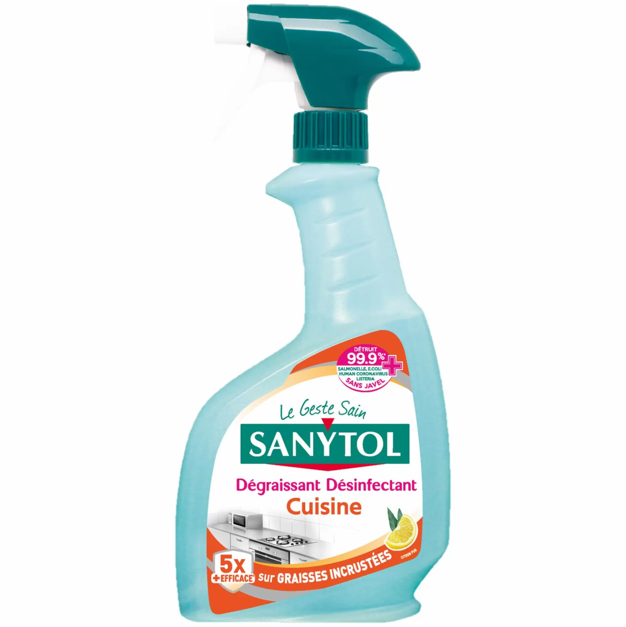 SANYTOL Produits Ménagers<Pistolet nettoyant désinfectant multi-usages cuisine