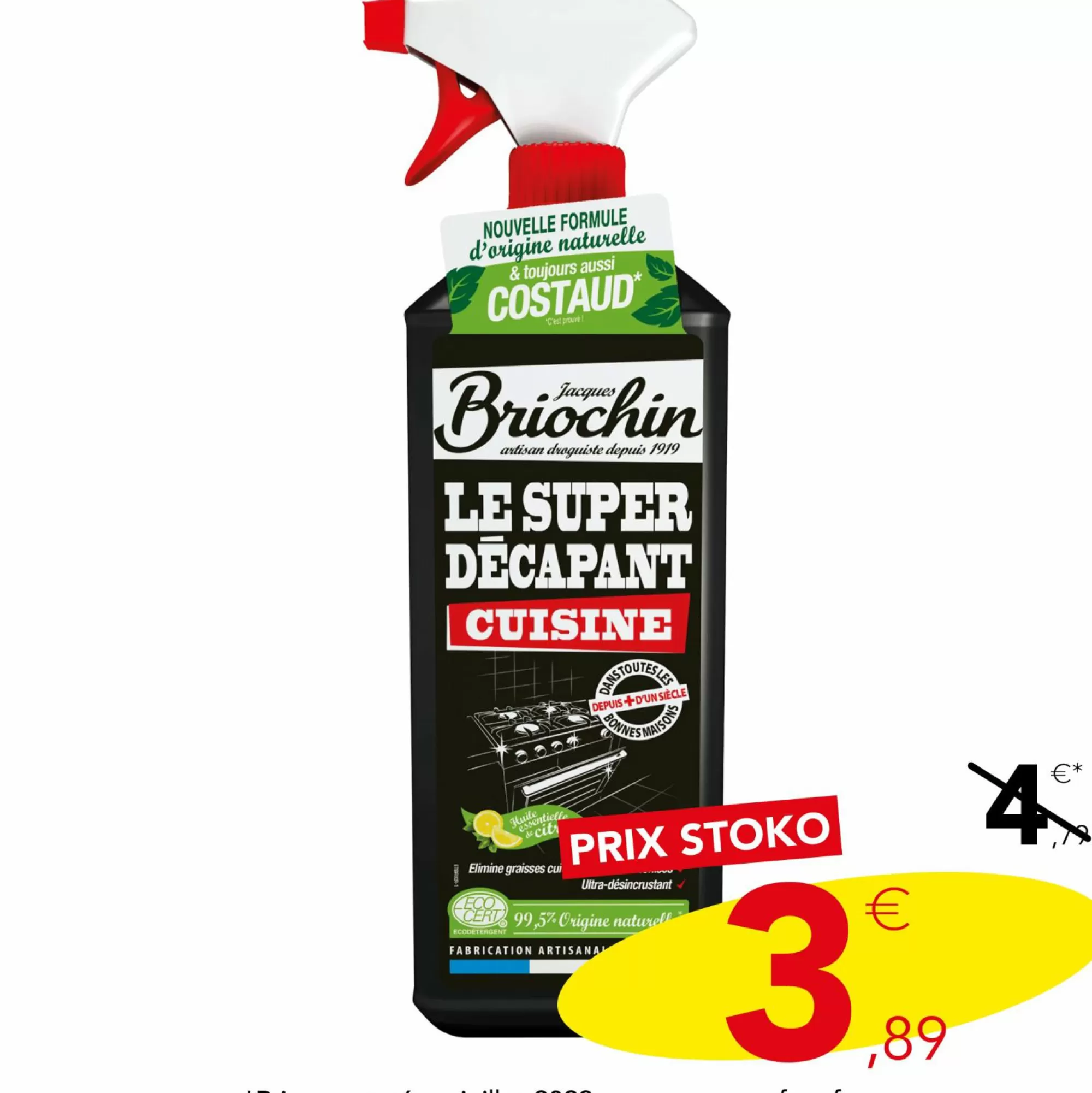 LE BRIOCHIN Produits Ménagers<Pistolet nettoyant super décapant cuisine