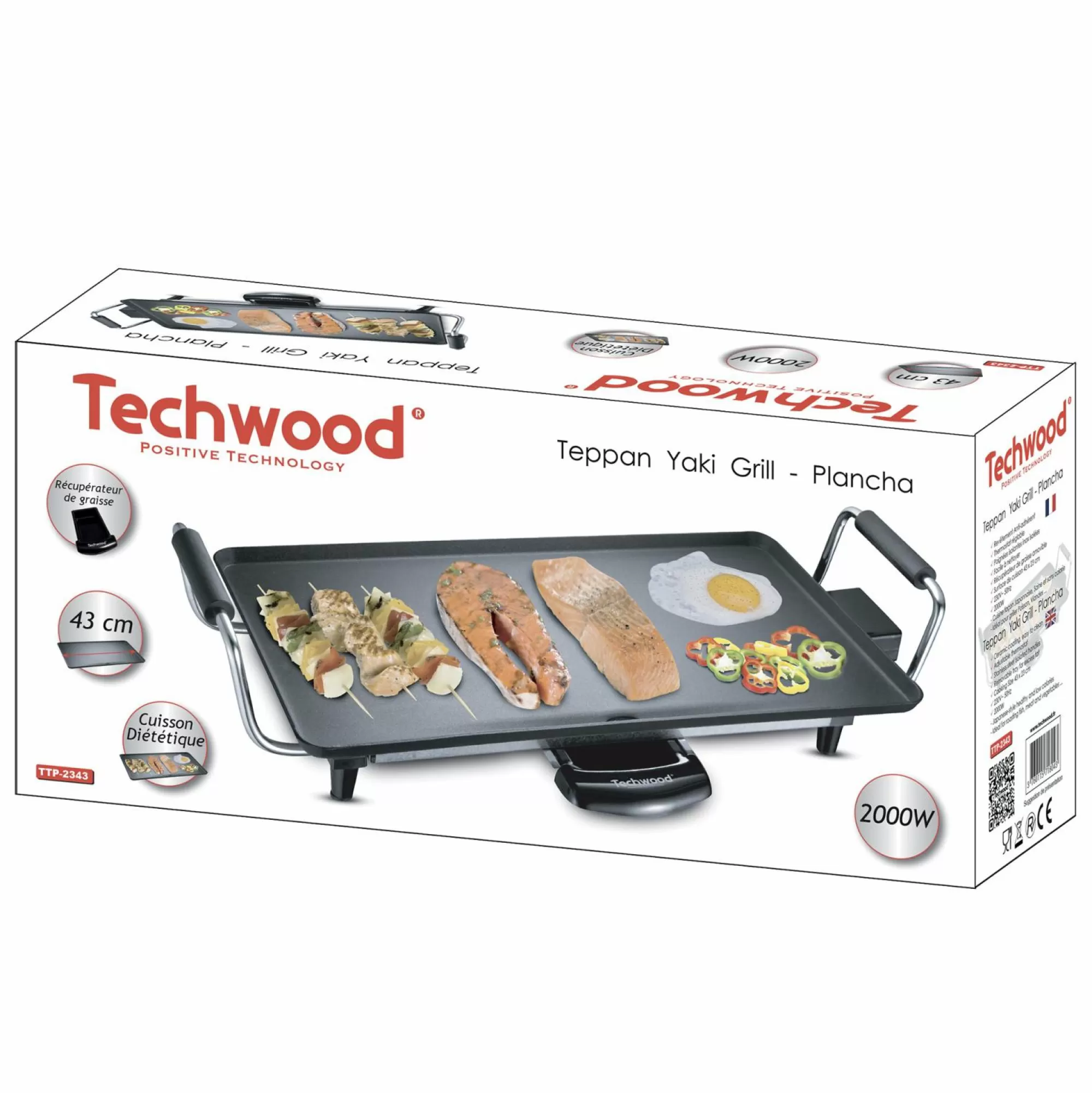 TECHWOOD Cuisson Et Ustensiles | Petit Électroménager<Plancha Yaki grill