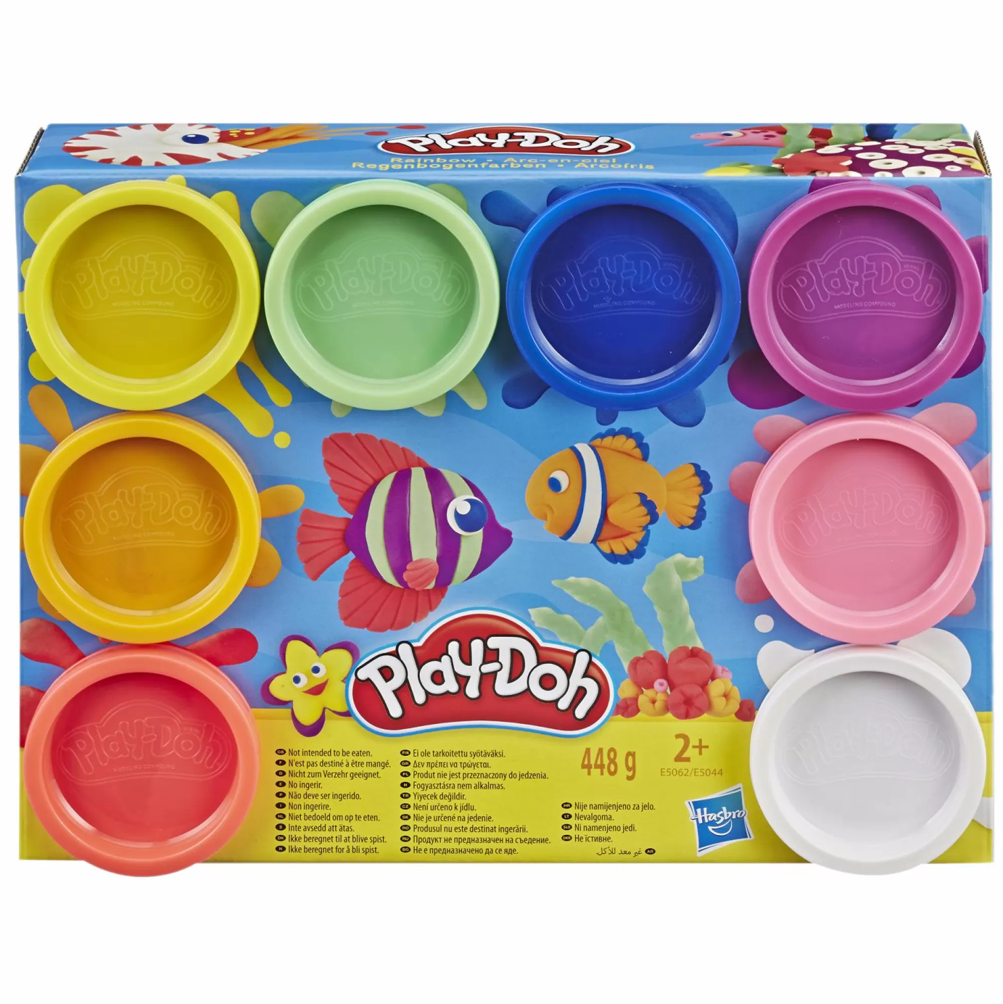 PLAYDOH Jouet | Loisirs Créatifs<8 pots arc en ciel