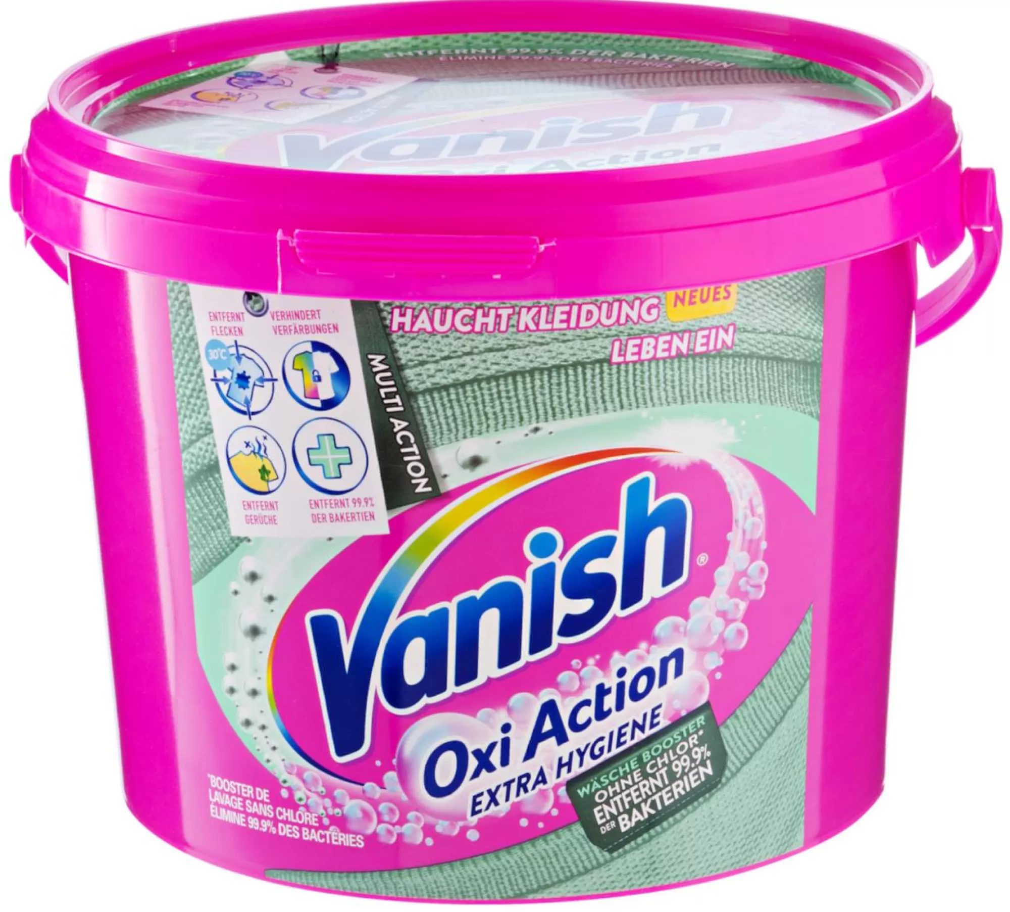 VANISH Entretien Du Linge<Poudre détachante textile oxi action rose extra hygiène