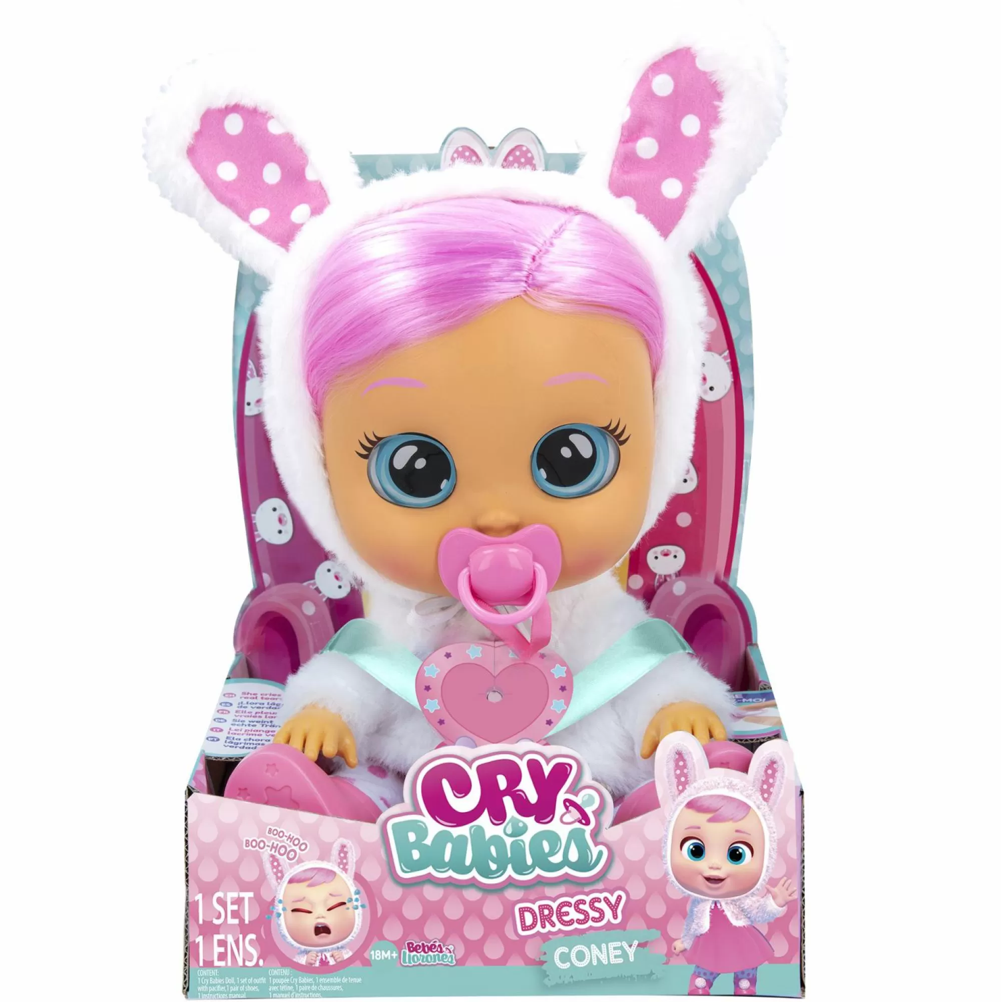 IMC TOY Jouet | De 0 À 24 Mois<Poupée Cry Babies Dressy Coney