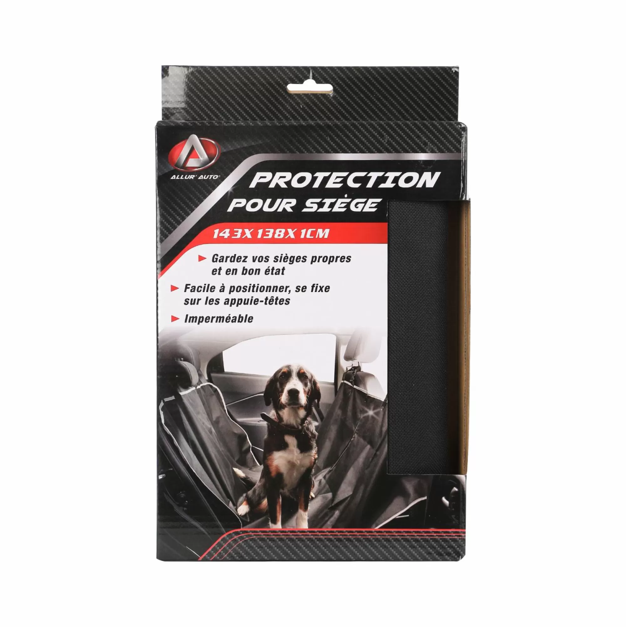 ALLUR'AUTO Animalerie<Protection pour siège de voiture