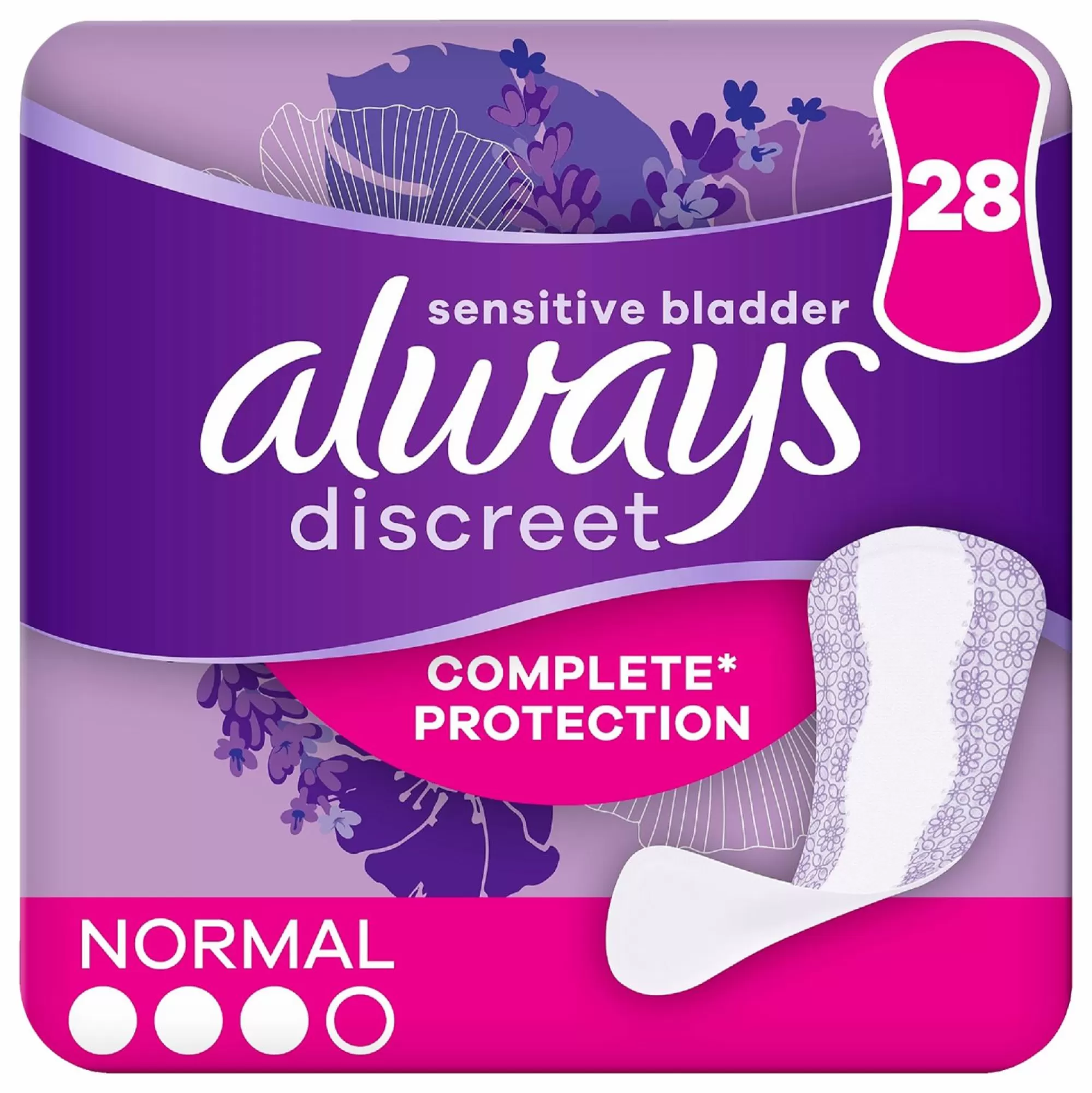 ALWAYS Hygiène<28 protèges slip d'incontinence