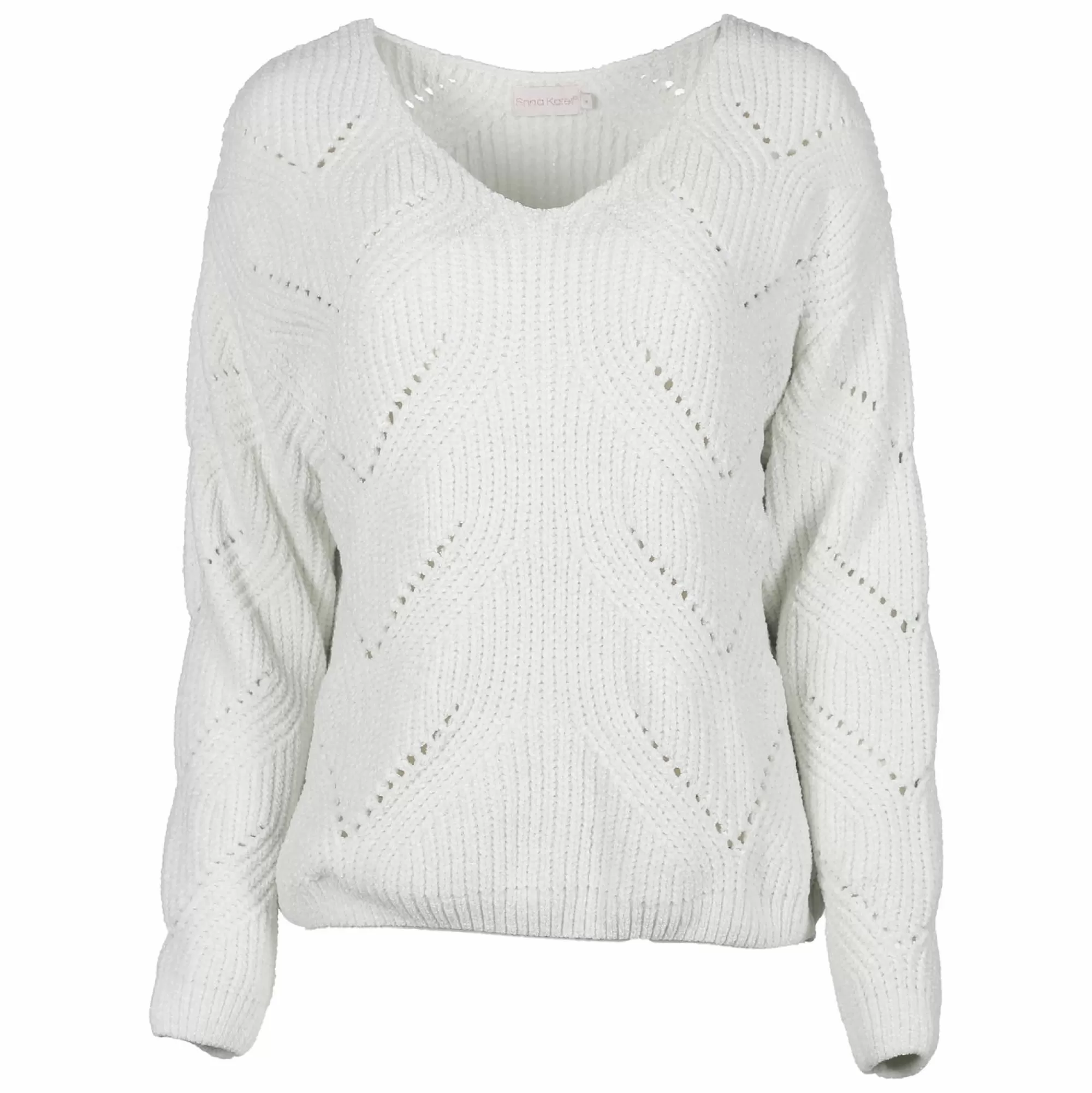 ANNA KAREL Hauts<Pull en maille chenille