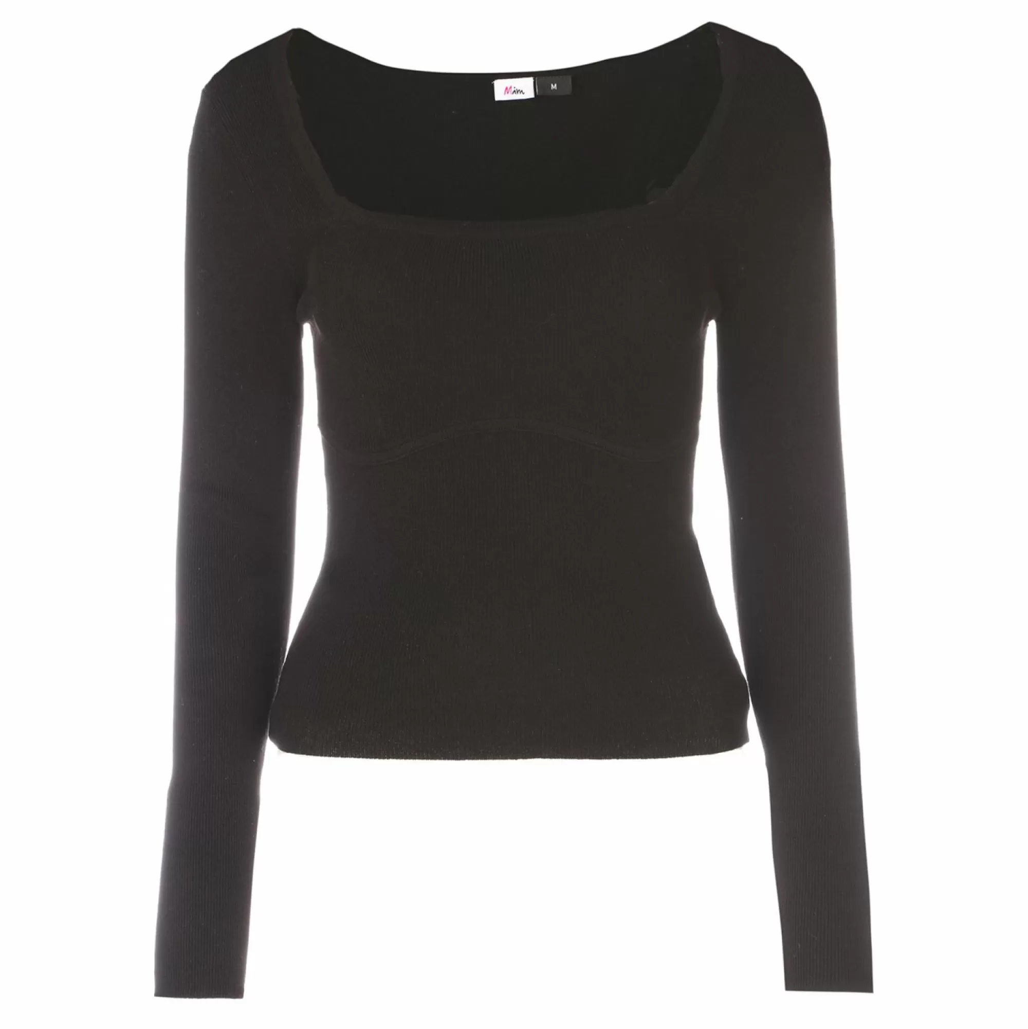 MIM Hauts<Pull en tricot col carré