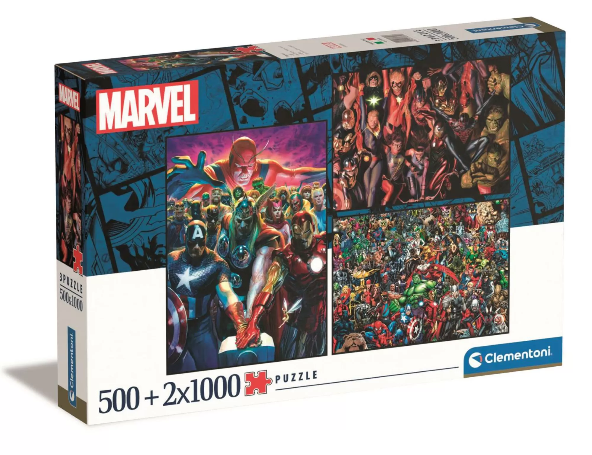 MARVEL Jouet | Jeux De Société<Puzzle adulte 1x500 + 2x1000