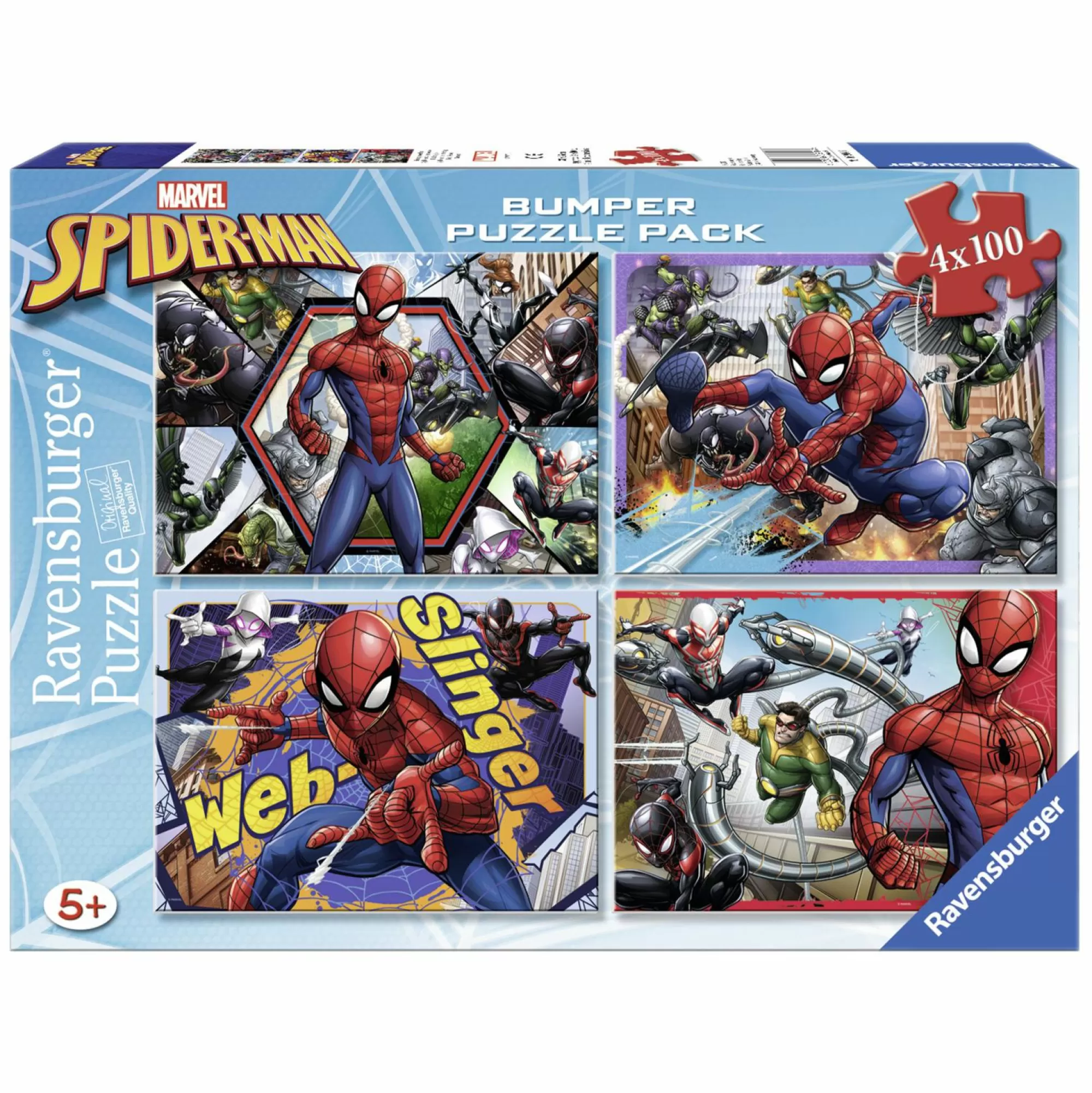 SPIDERMAN Jouet | Jeux De Société<Puzzle 4x100 pièces