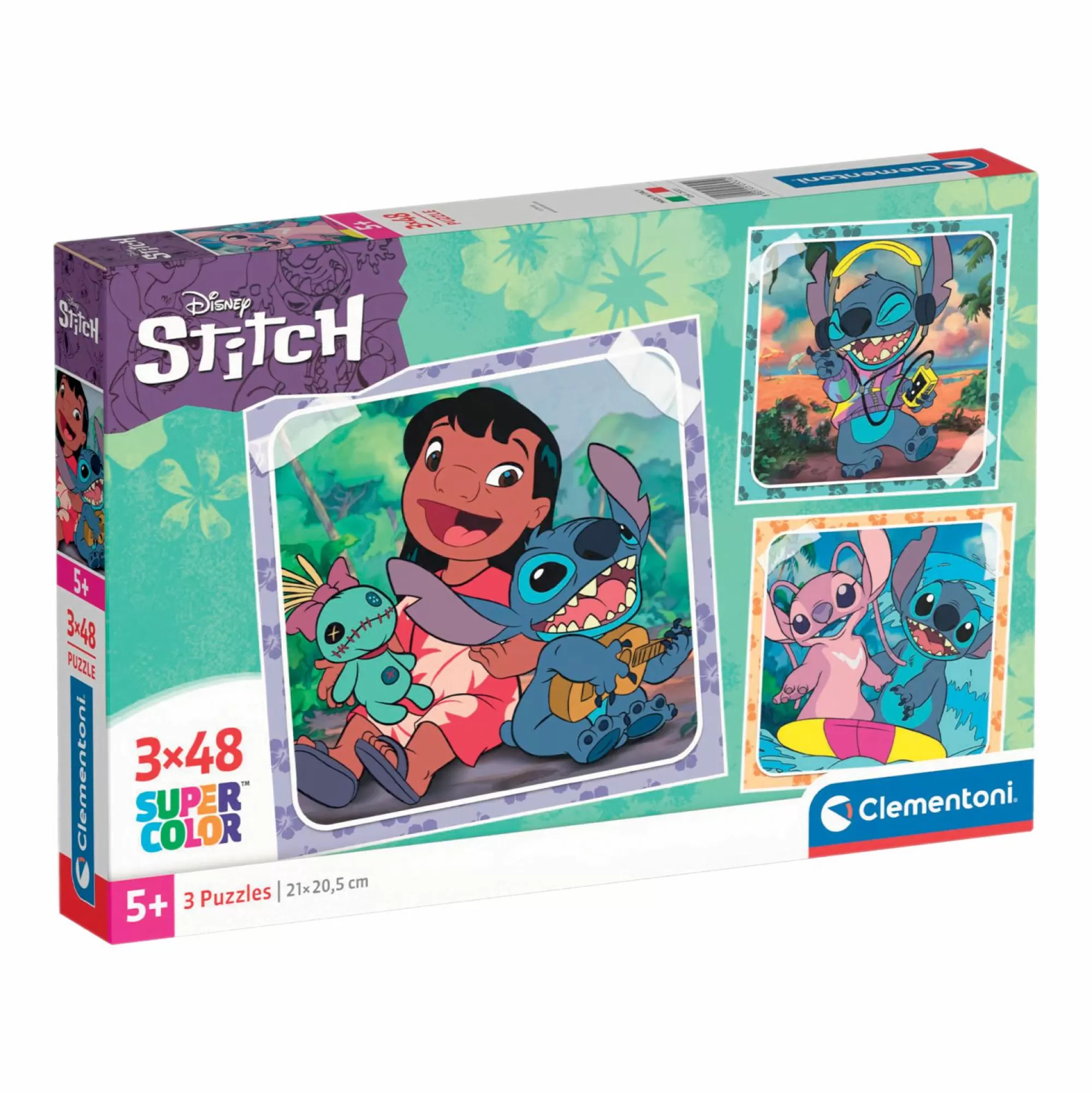 LILO ET STITCH Jouet | Jeux De Société<Puzzle 3x48 pièces Stitch