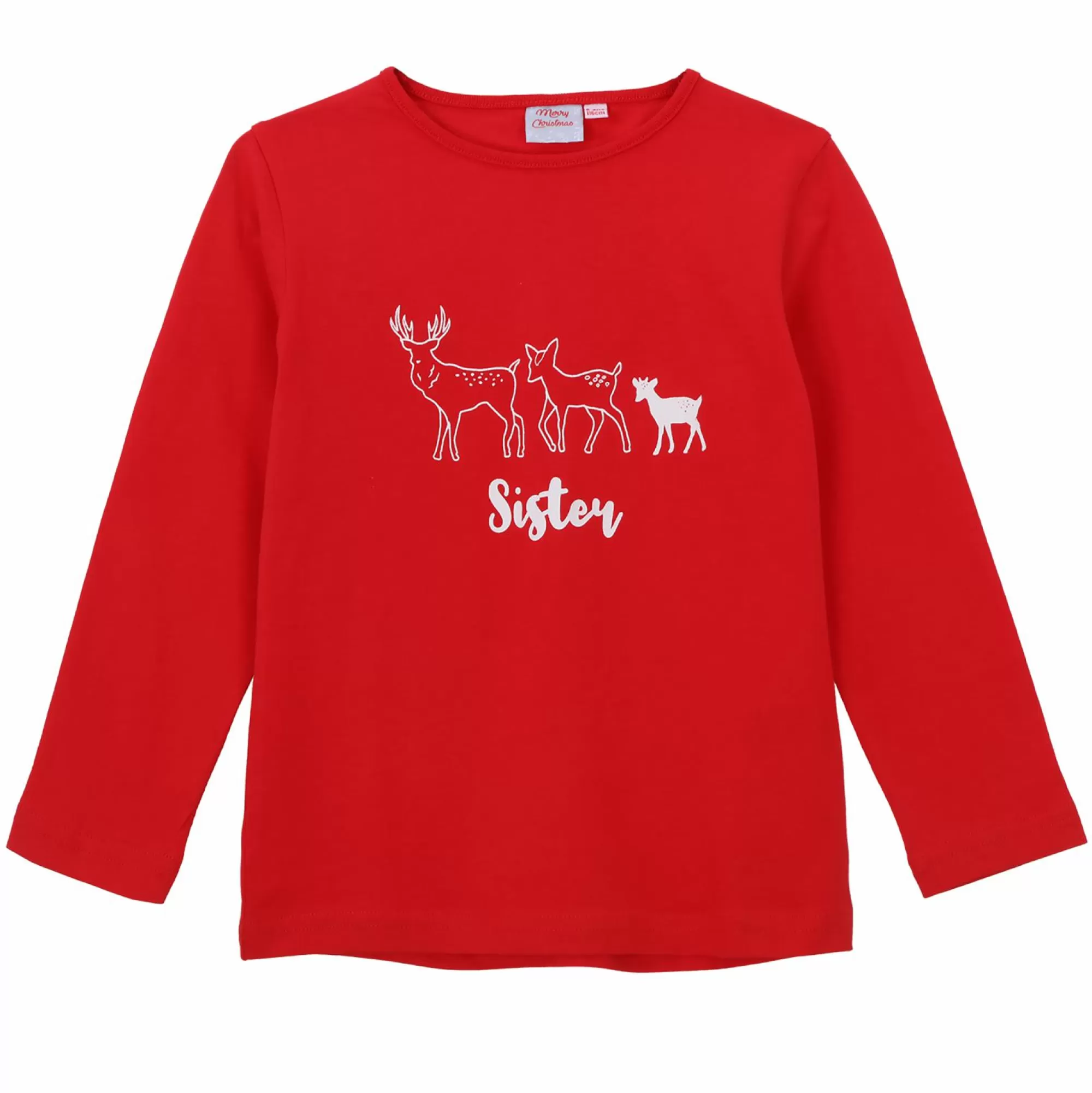 TABLE EN FETE / APOINT Sous-Vêtements Et Vêtements De Nuit<Pyjama de Noël Sister 4/12 ans Rouge