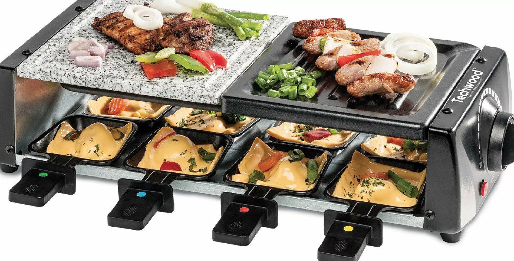 TECHWOOD Cuisson Et Ustensiles | Petit Électroménager<Raclette Grill - Pierre de Cuisson