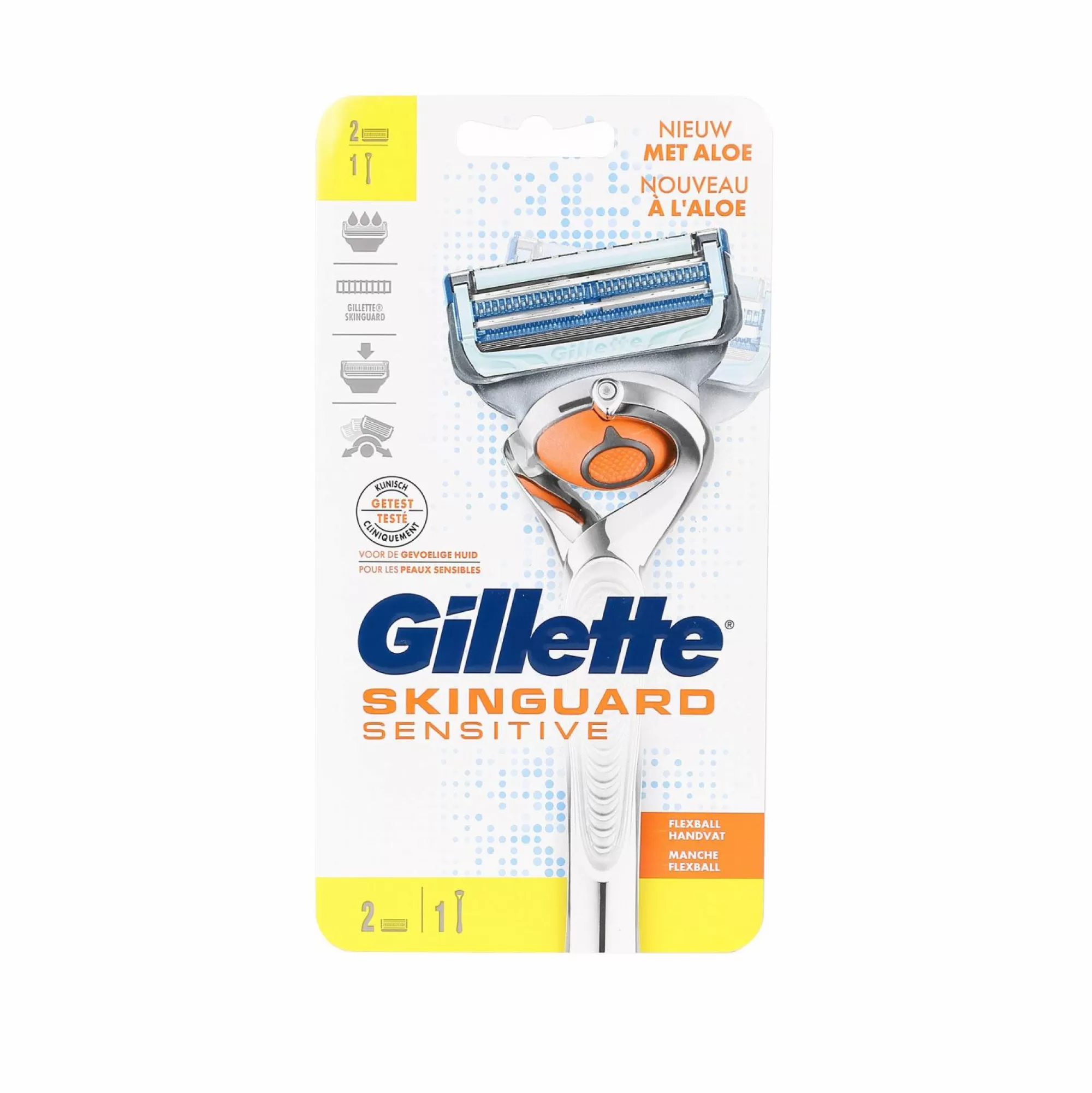 GILLETTE Hygiène<Rasoir peaux sensibles + 1 recharge