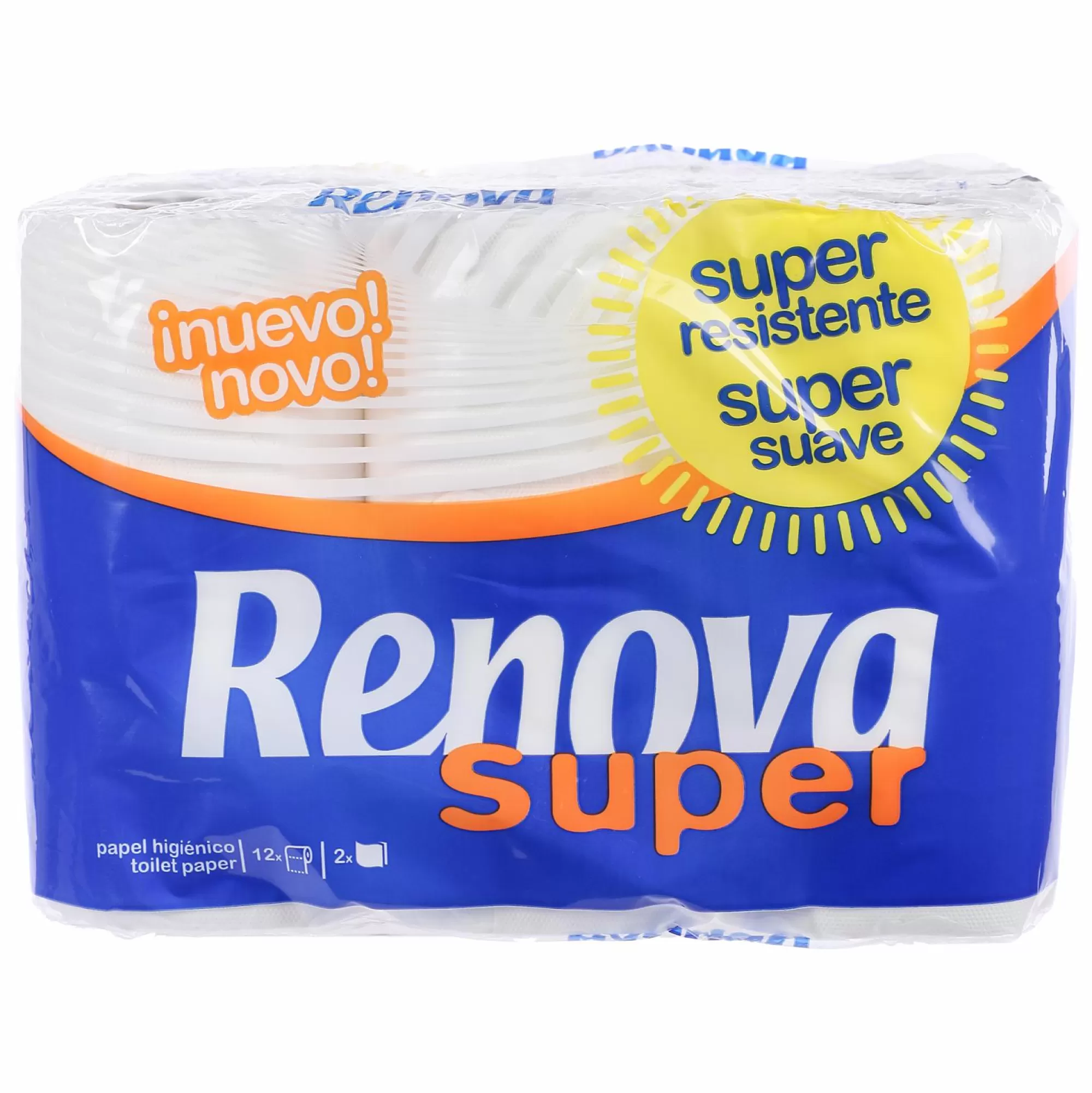 RENOVA Hygiène<12 rouleaux de papier toilette super résistant