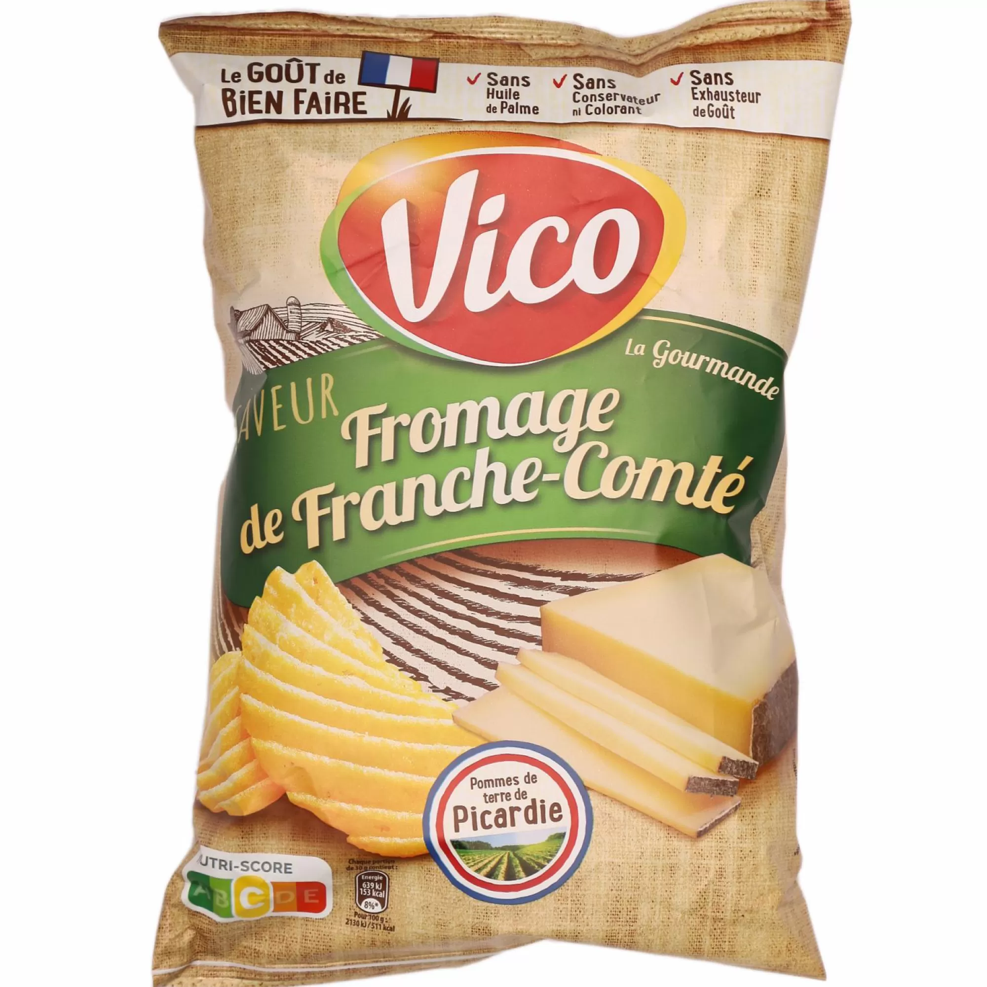 VICO Épicerie Salée<Sachet de chips fromage de Franche-Comté