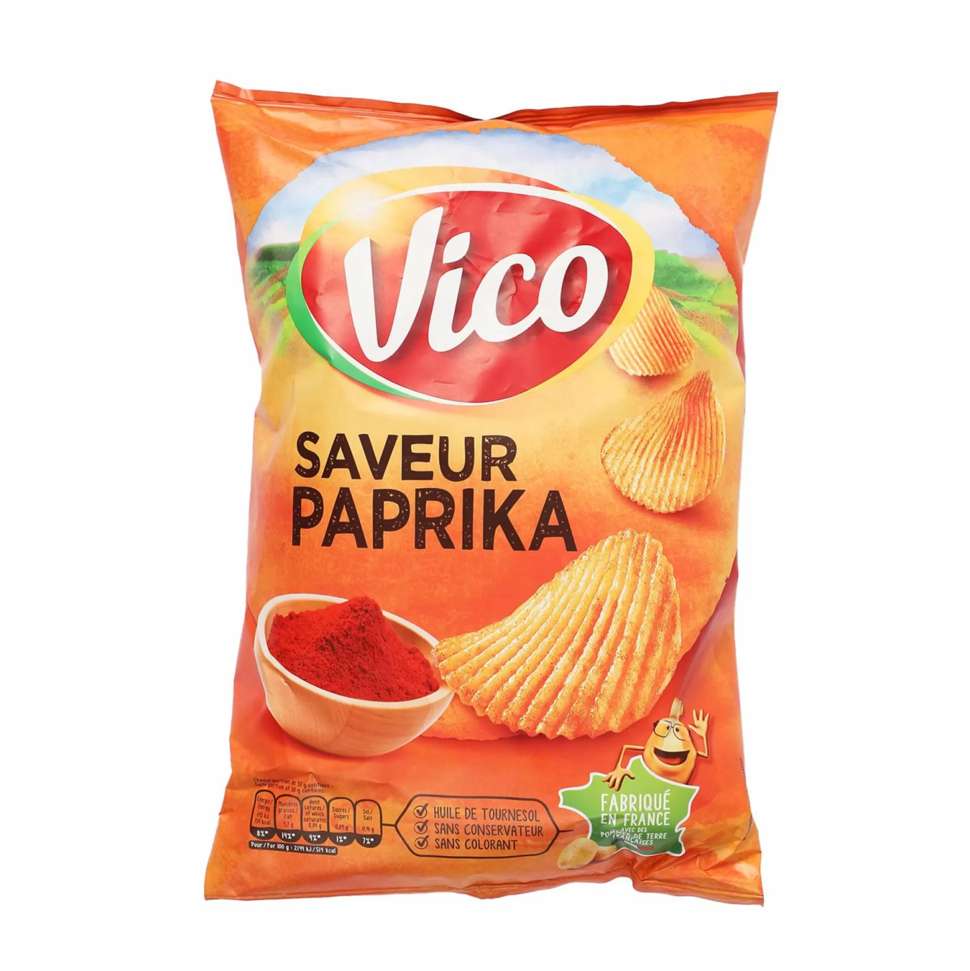 VICO Épicerie Salée<Sachet de chips grill saveur paprika