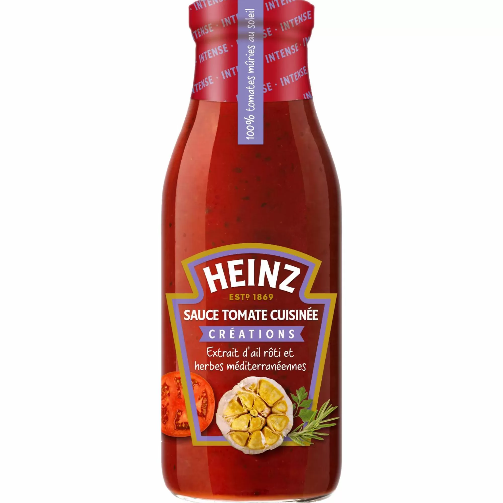 HEINZ Épicerie Salée<Sauce tomate cuisinée ail et herbes