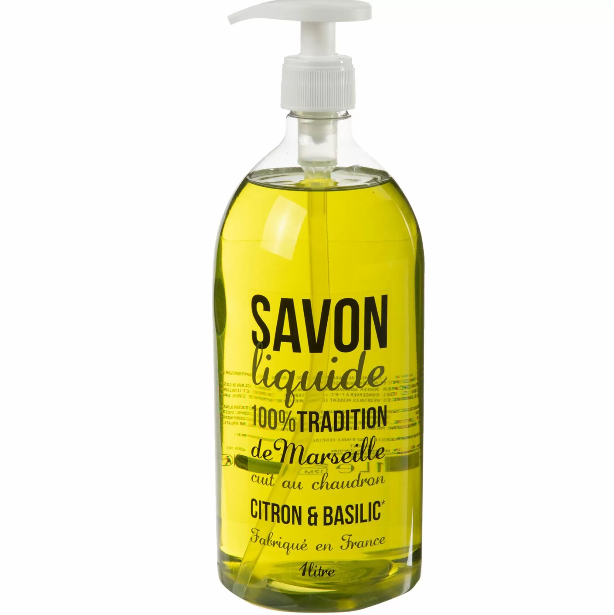 FRAGRANCE Hygiène<Savon liquide mains citron basilic 1L