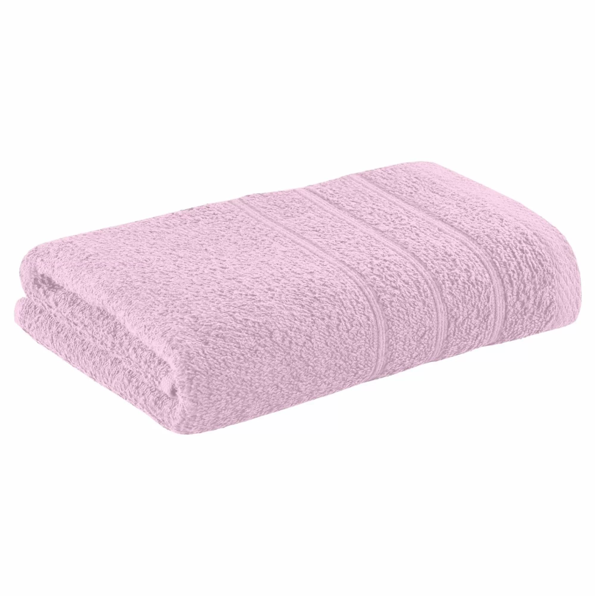 Stokomani Linge De Bain | Salle De Bain Et Wc<Serviette de toilette rose 50x90cm