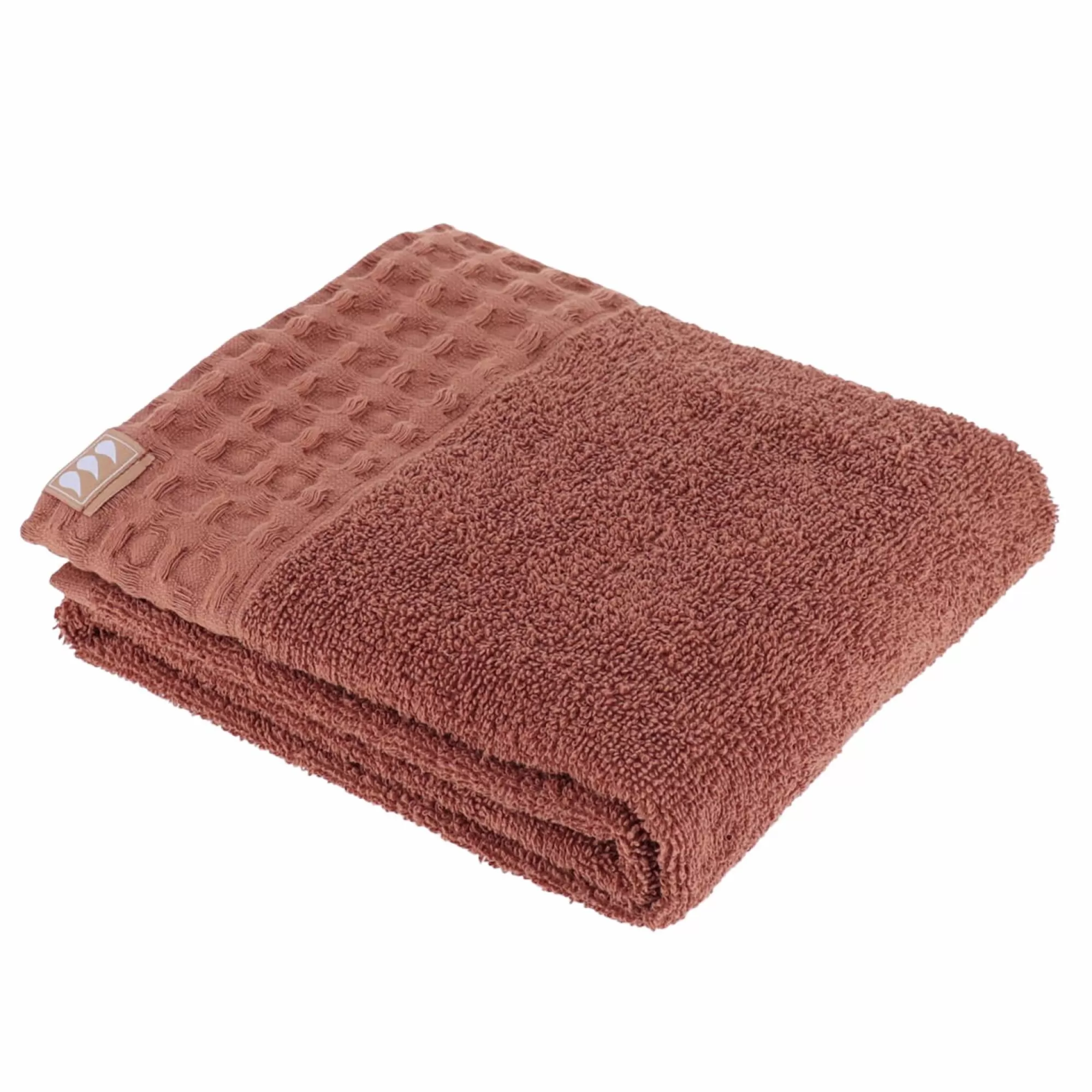 Stokomani Linge De Bain | Salle De Bain Et Wc<Serviette de toilette 50x90cm terracotta