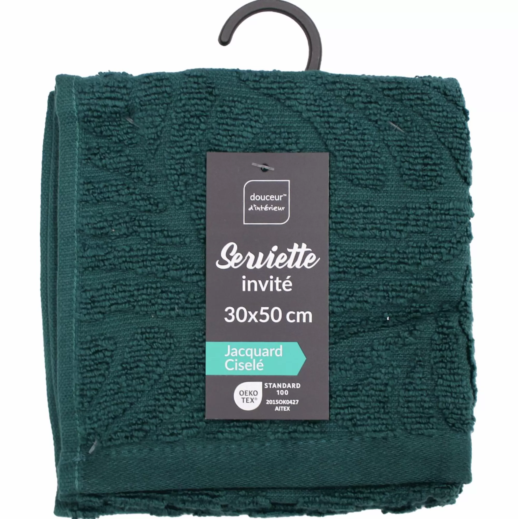 Stokomani Linge De Bain | Salle De Bain Et Wc<Serviette invitée Madeira Emeraude