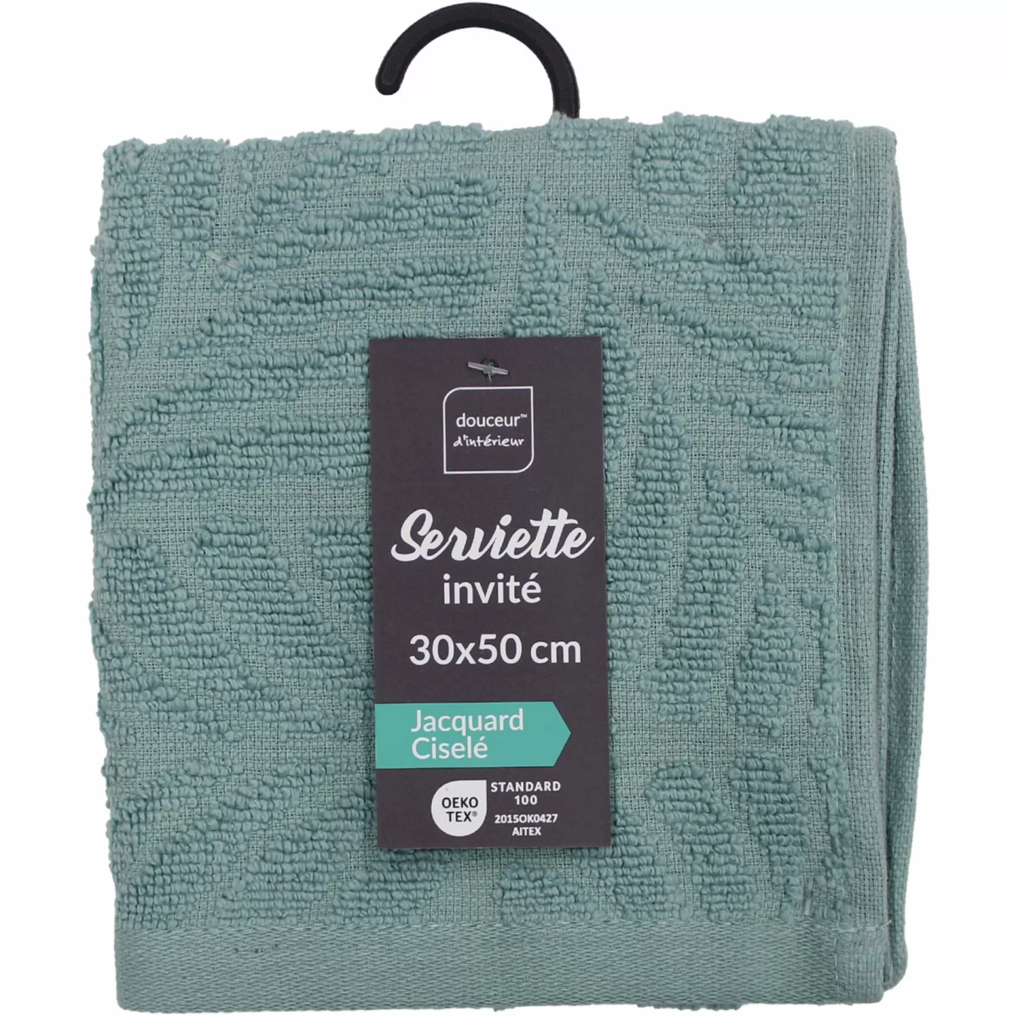 Stokomani Linge De Bain | Salle De Bain Et Wc<Serviette invitée Madeira sauge