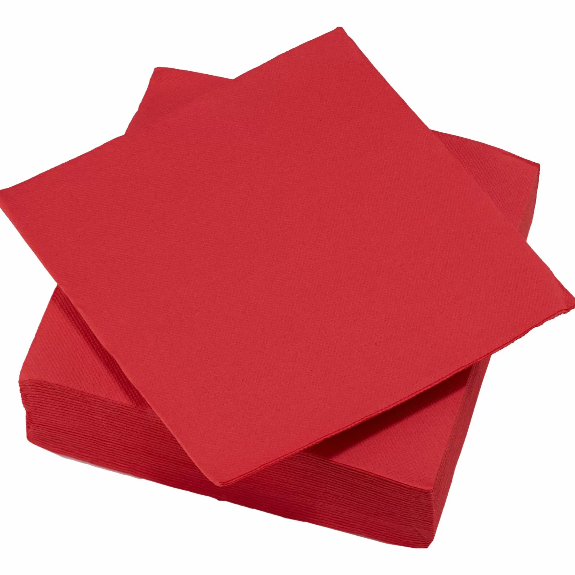 LE NAPPAGE Vaisselle Jetable | Pique-Nique Et Camping<40 serviettes en papier rouges