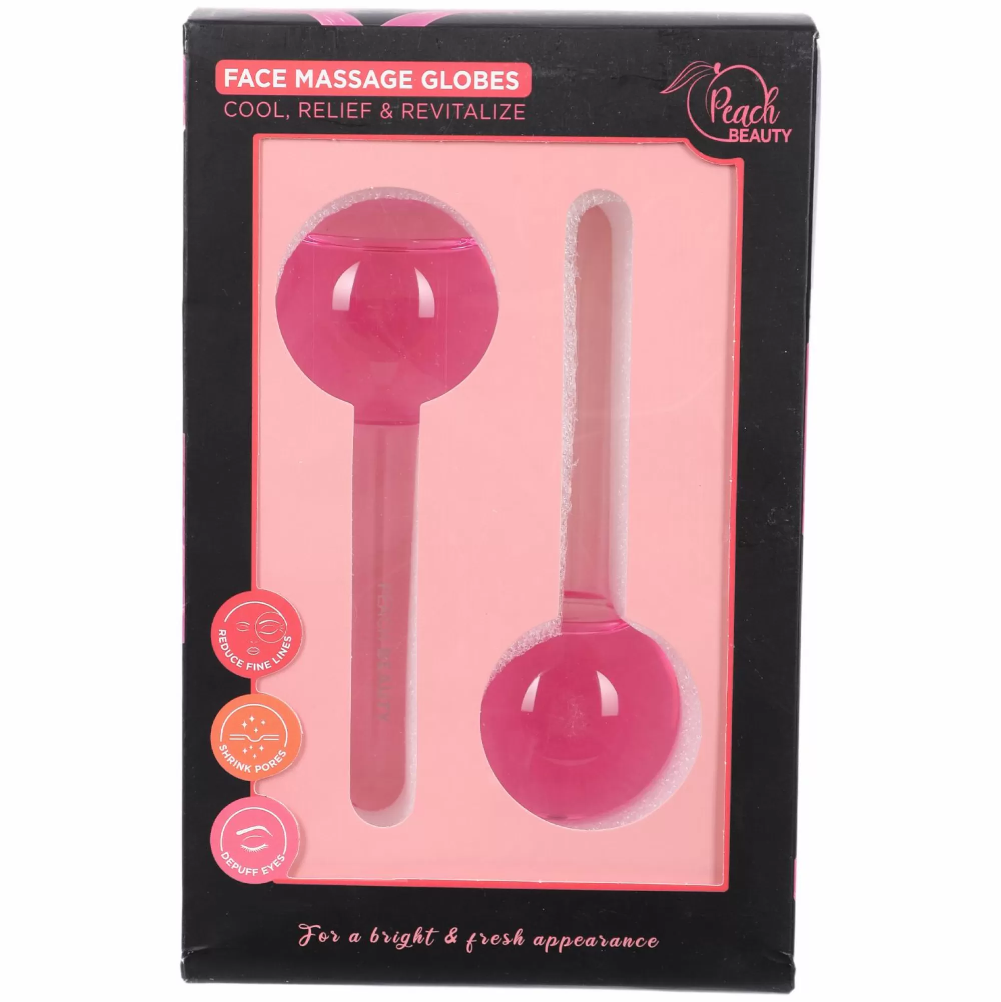 Stokomani Santé Et Bien-Être | Accessoires Beauté<Set de 2 globes massage visage