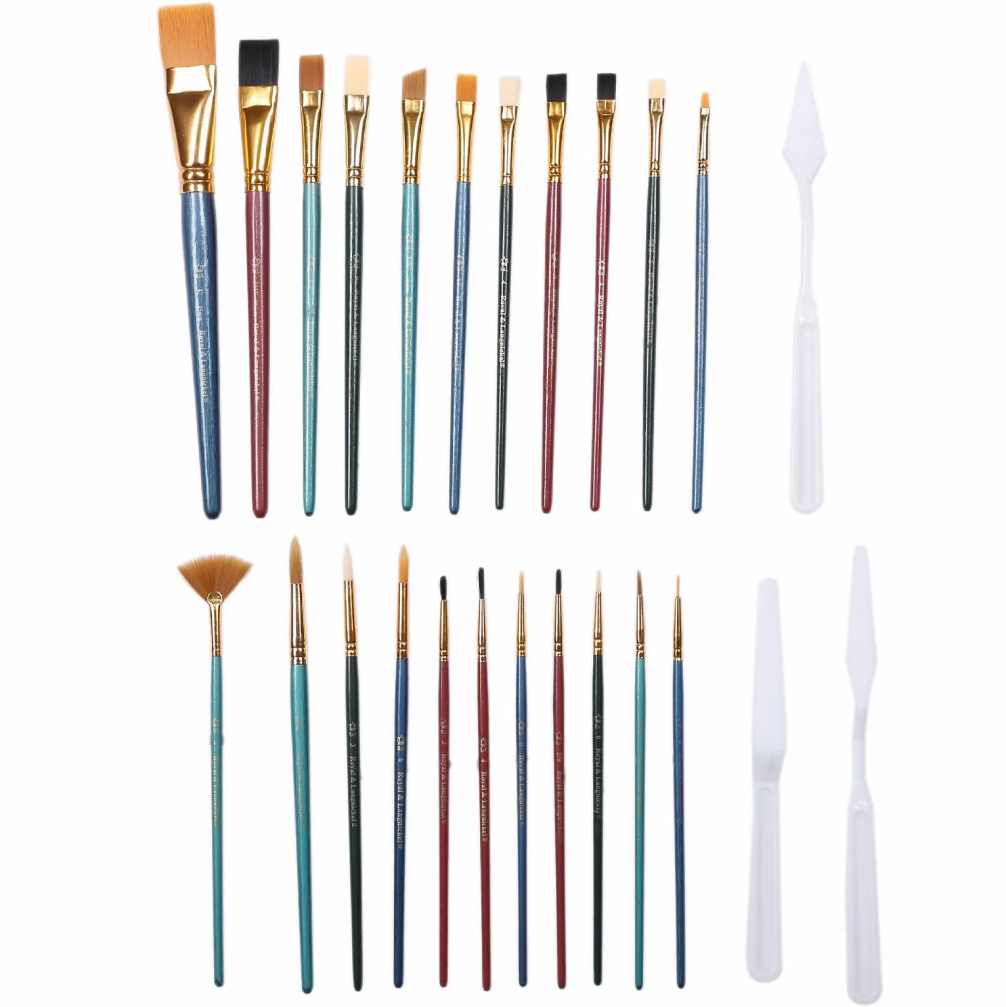 ART&KIT Loisirs Créatifs<Set de 22 pinceaux et 3 couteaux à peindre