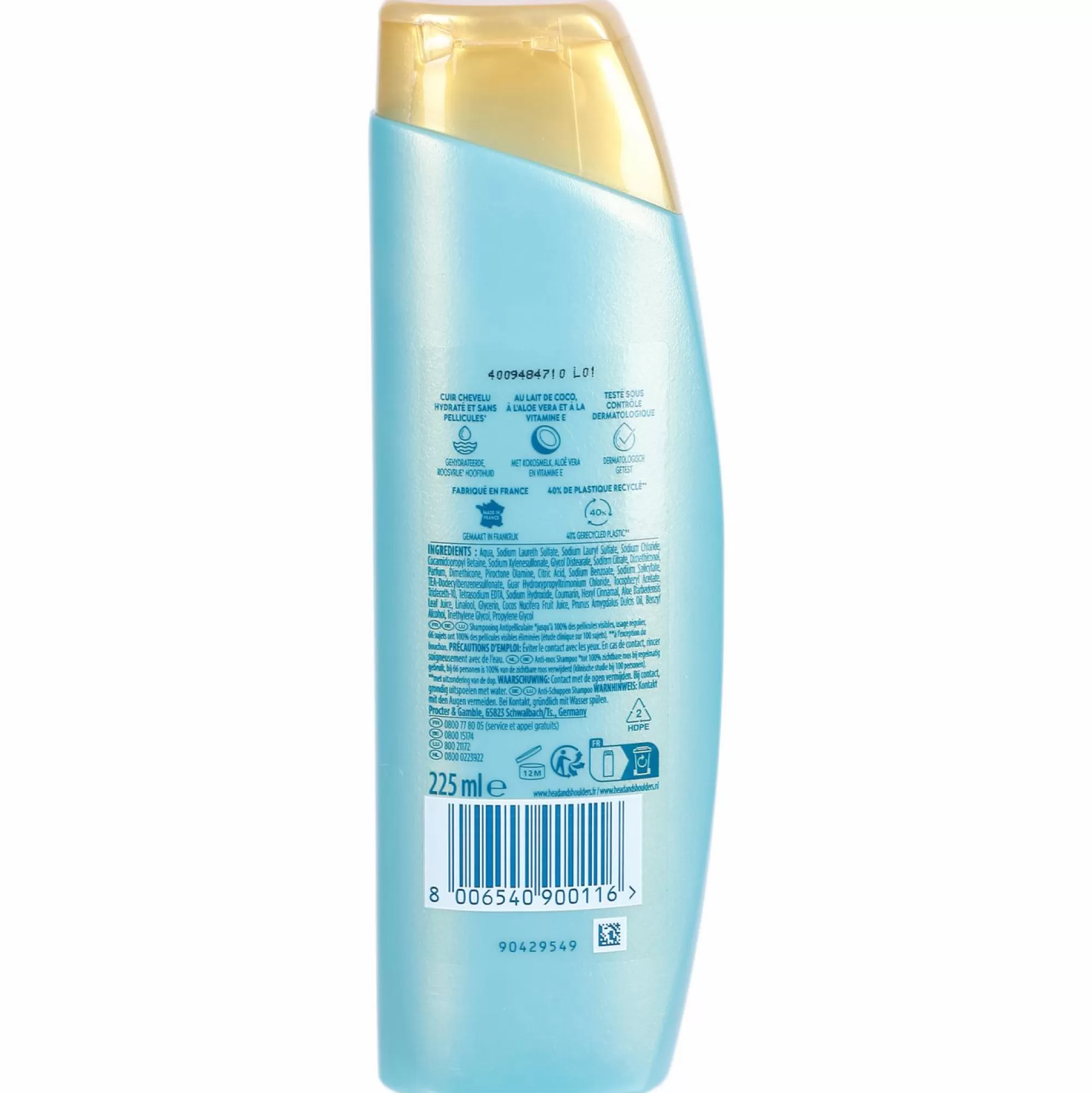 HEAD AND SHOULDERS Cheveux<Shampoing derma x pro hydrate