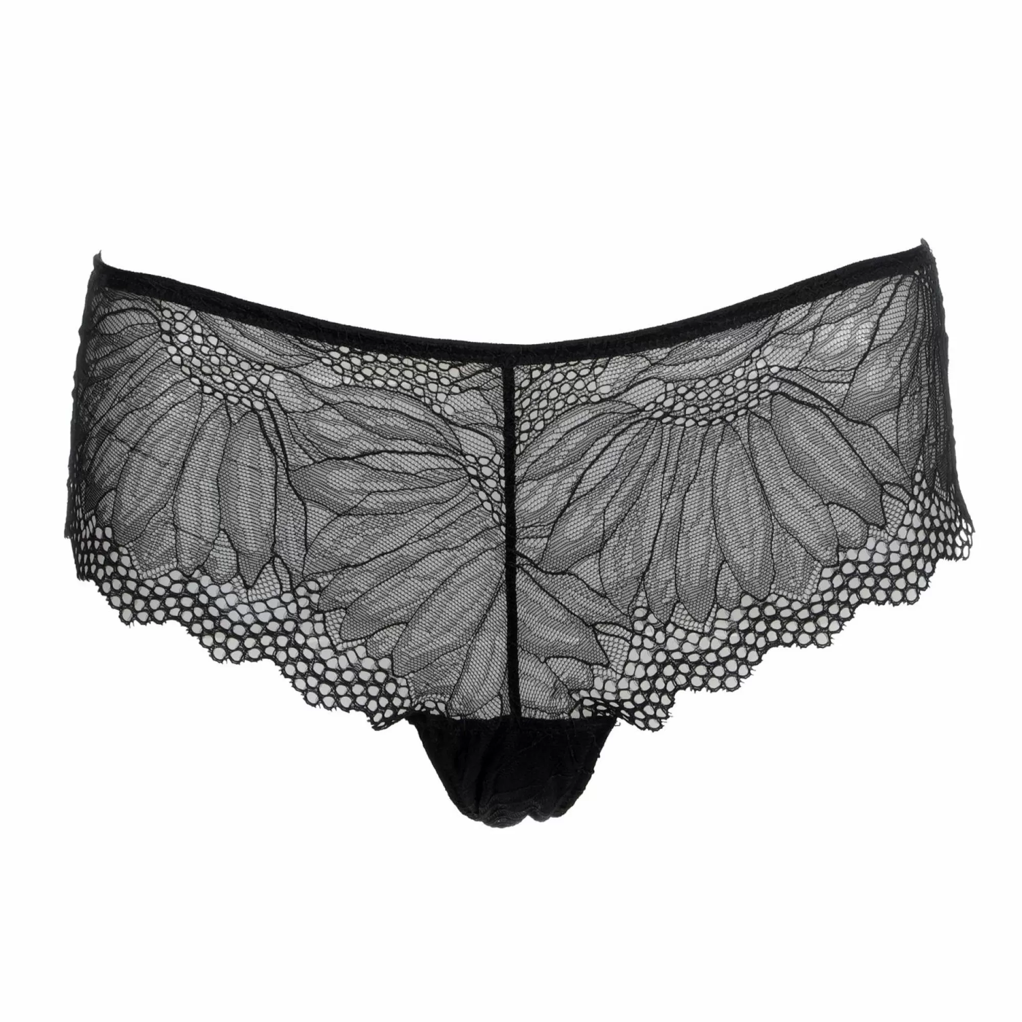 LA CITY Lingerie Et Vêtements De Nuit<SHORTY DENTELLE Noir