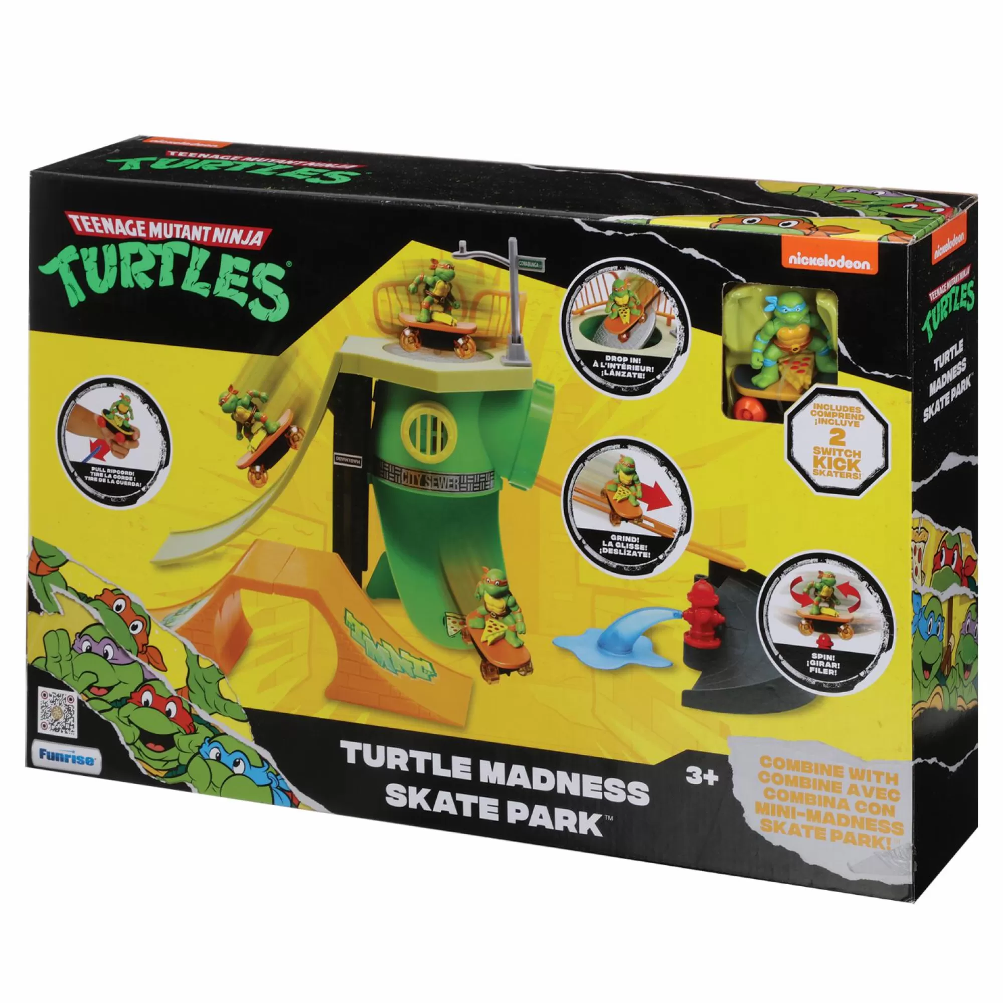 TORTUES NINJA Jouet | De 2 À 4 Ans<Skate park + 2 figurines