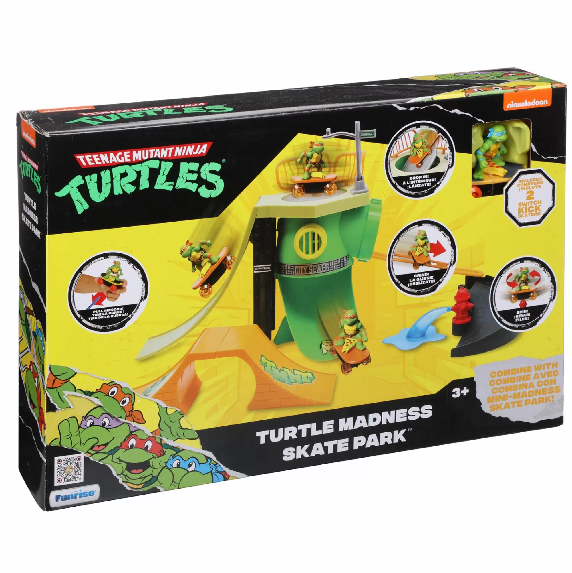 TORTUES NINJA Jouet | De 2 À 4 Ans<Skate park + 2 figurines