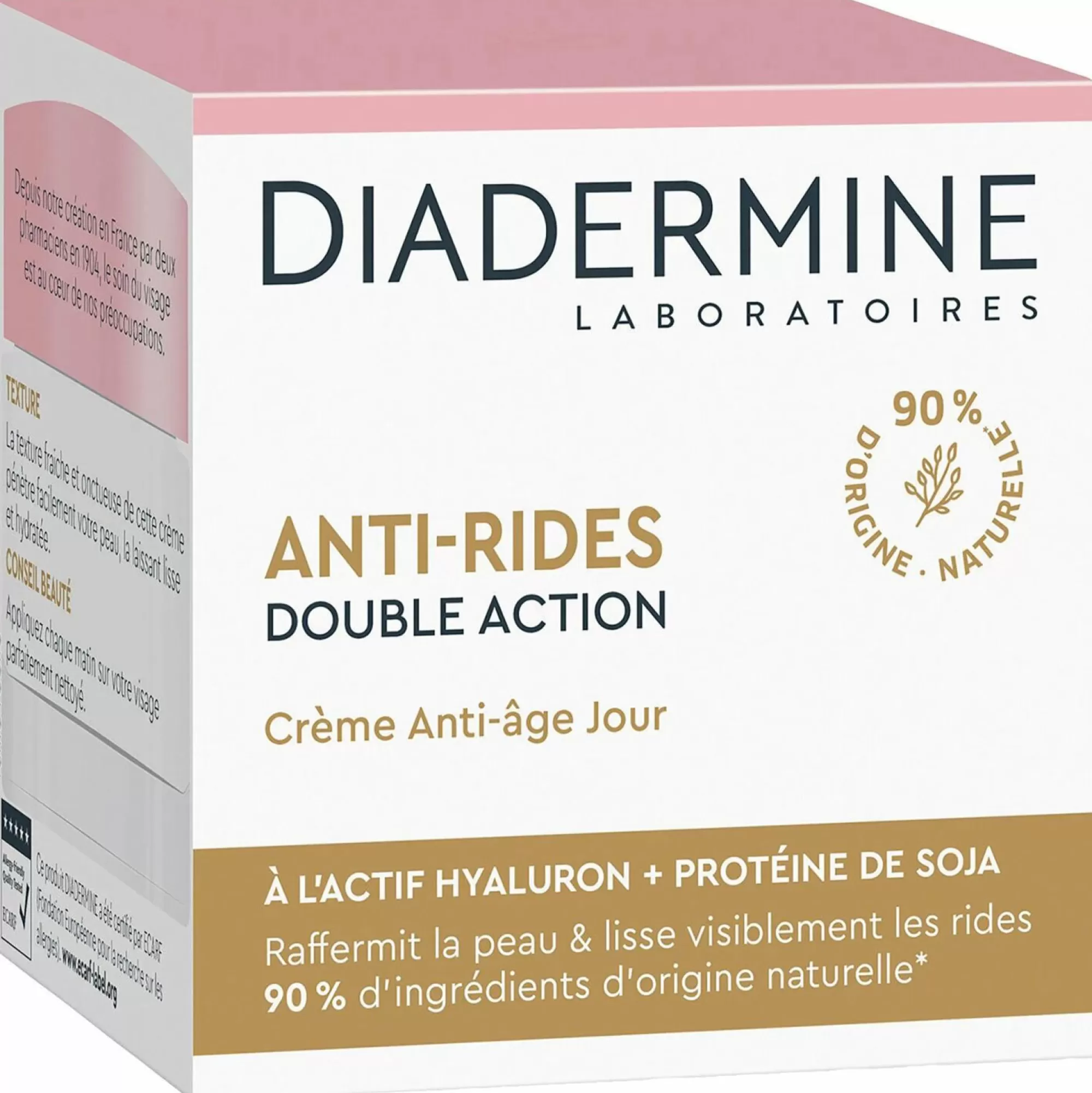 DIADERMINE Visage<Soin de jour double action anti-rides et anti-âge