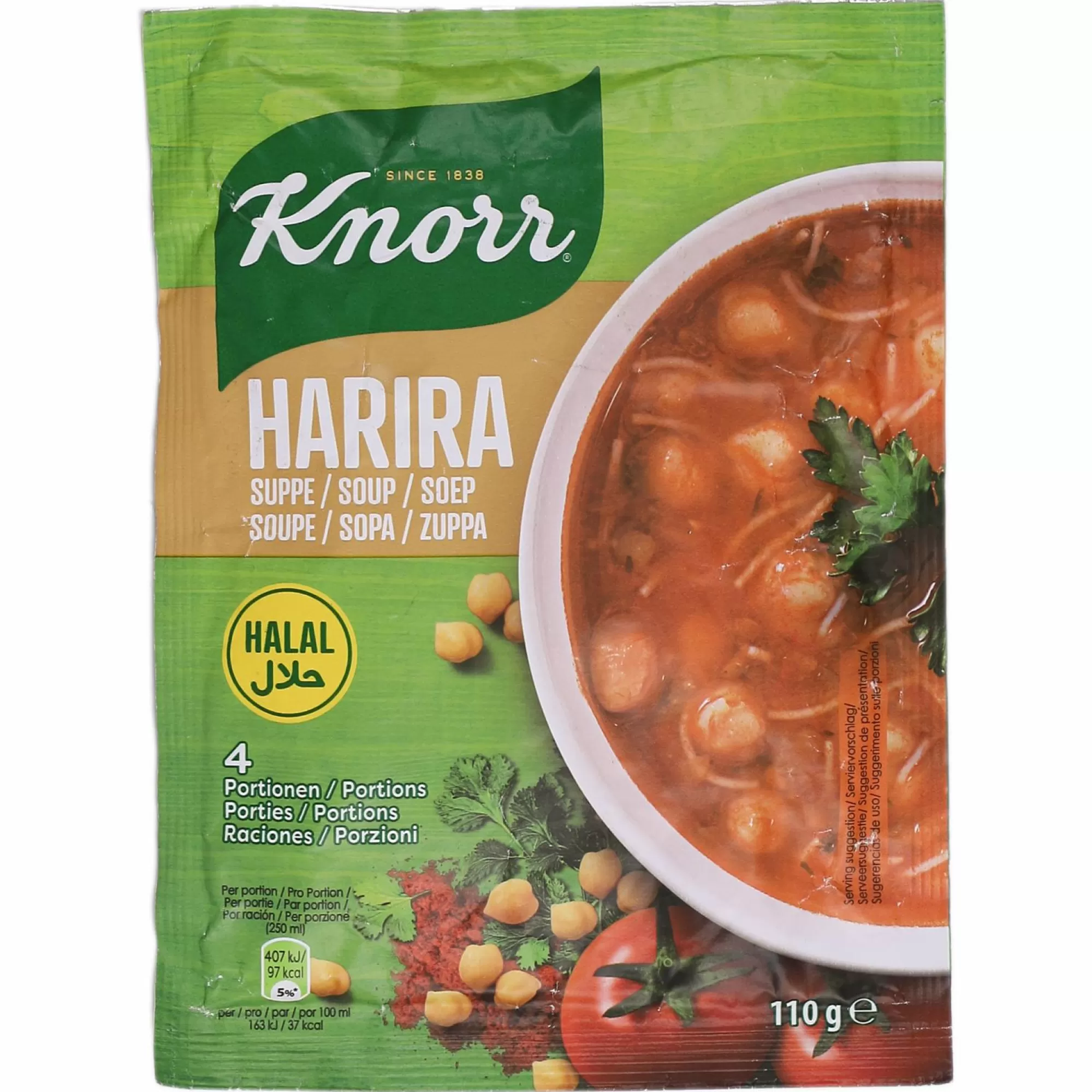 KNORR Épicerie Salée<Soupe Harira Halal