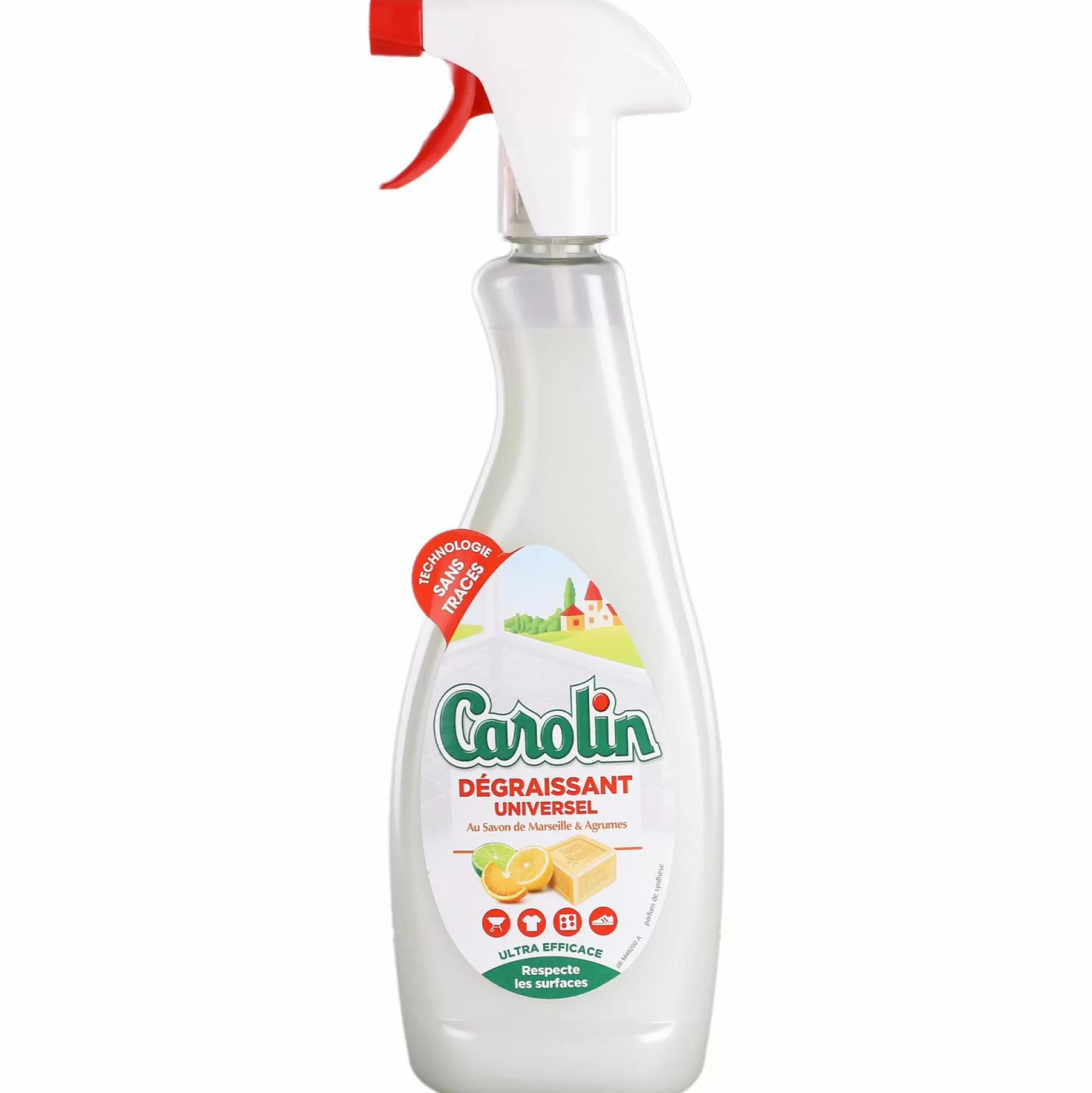 CAROLIN Produits Ménagers<Spray nettoyant savon de Marseille et agrumes