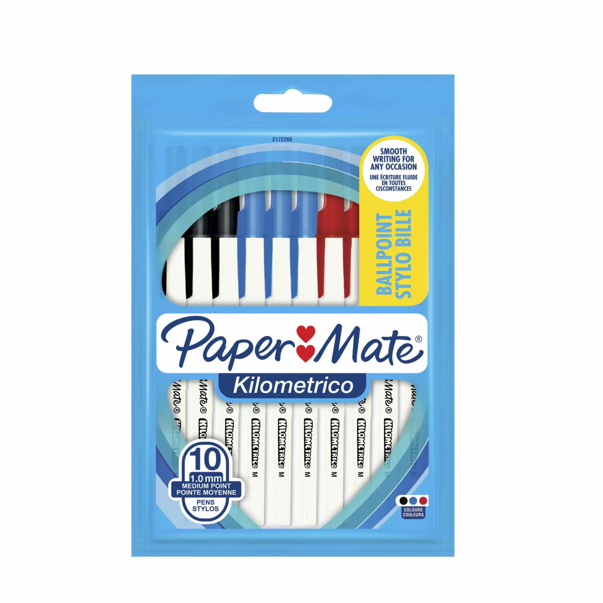 PAPER MATE Papeterie Et Bureau<10 stylos bille kilometro