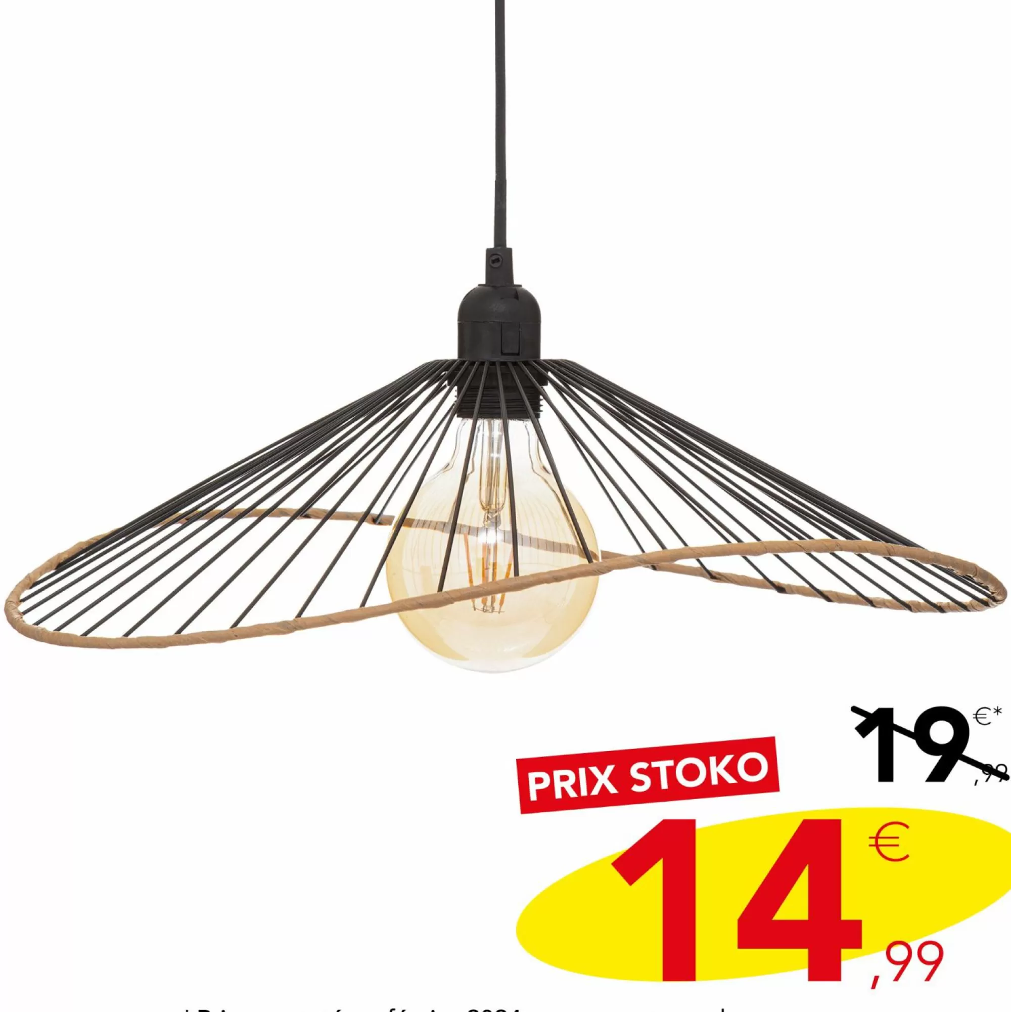 ATMOSPHERA Luminaires<Suspension en métal noir 45 cm