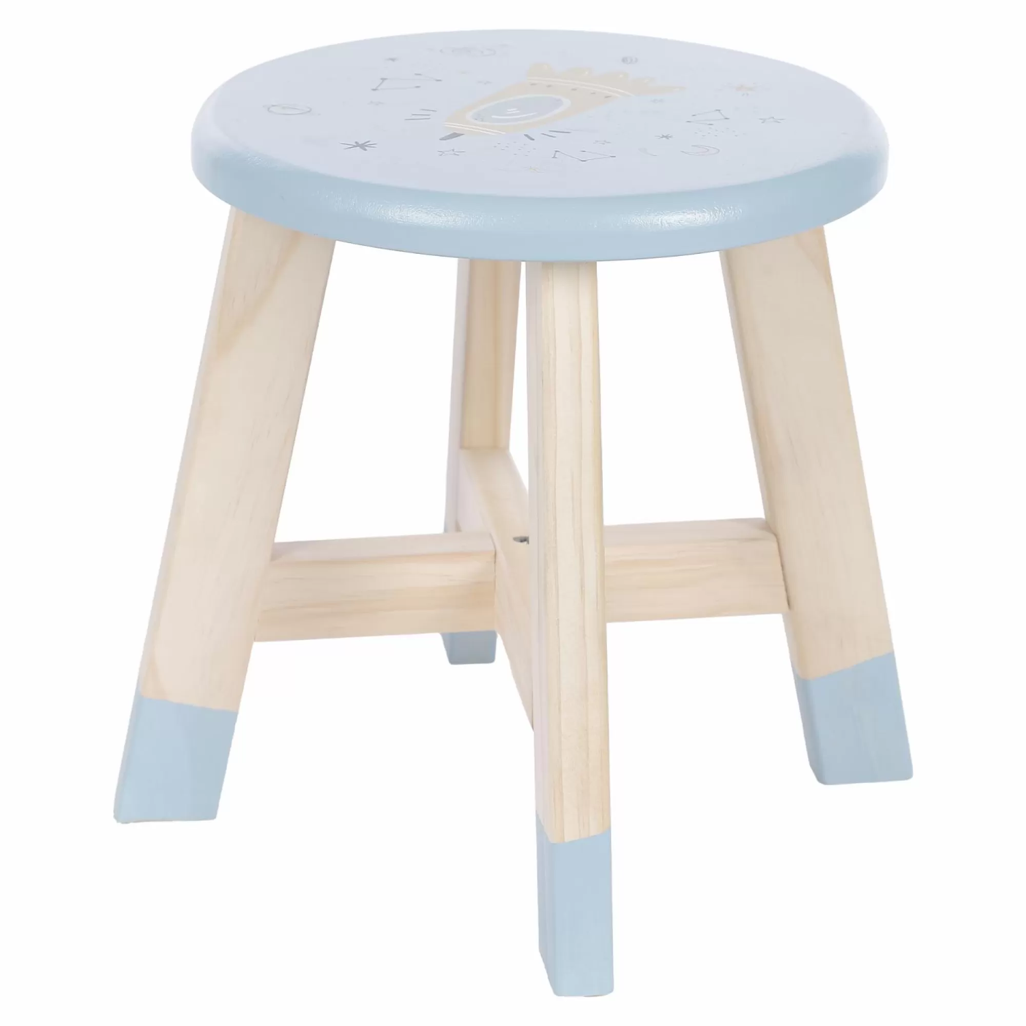 DECLIC HOME Mobilier<Tabouret en bois pour enfant