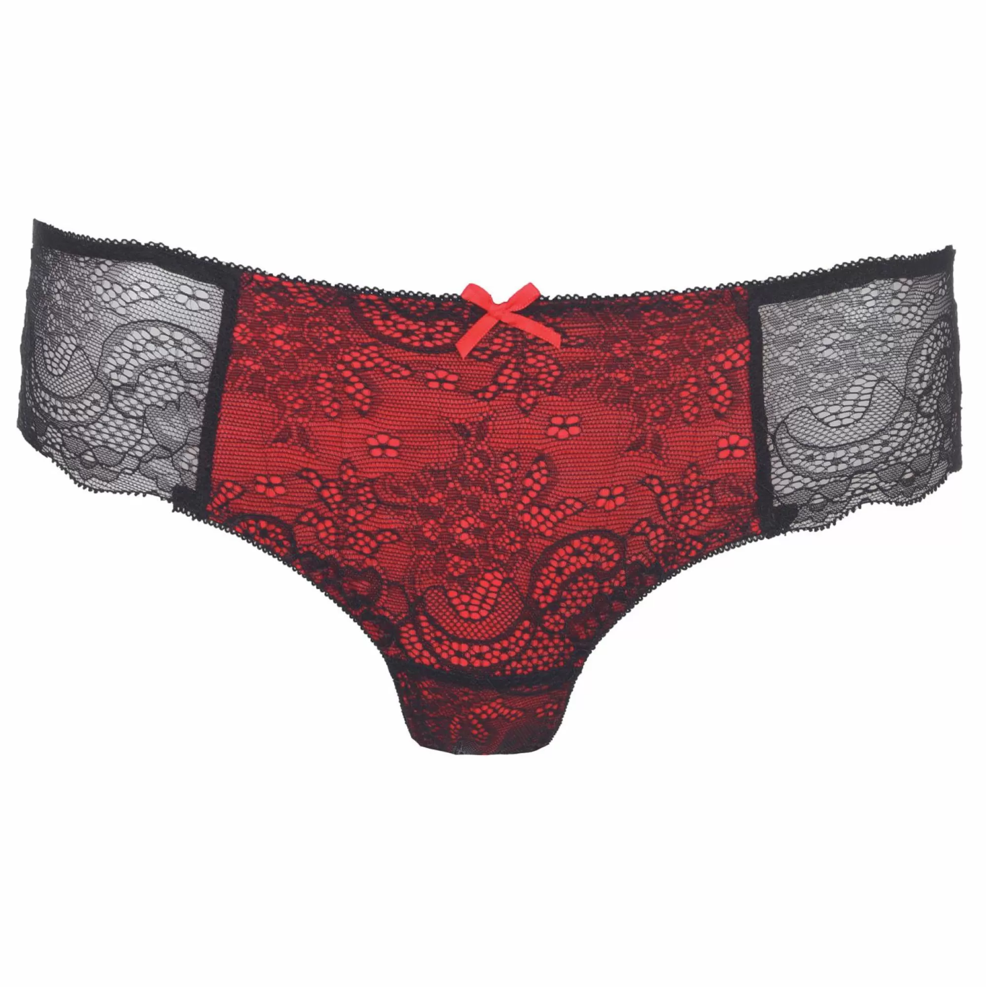 MANOUKIAN Lingerie Et Vêtements De Nuit<TANGA / SHORTY NOIR ROUGE