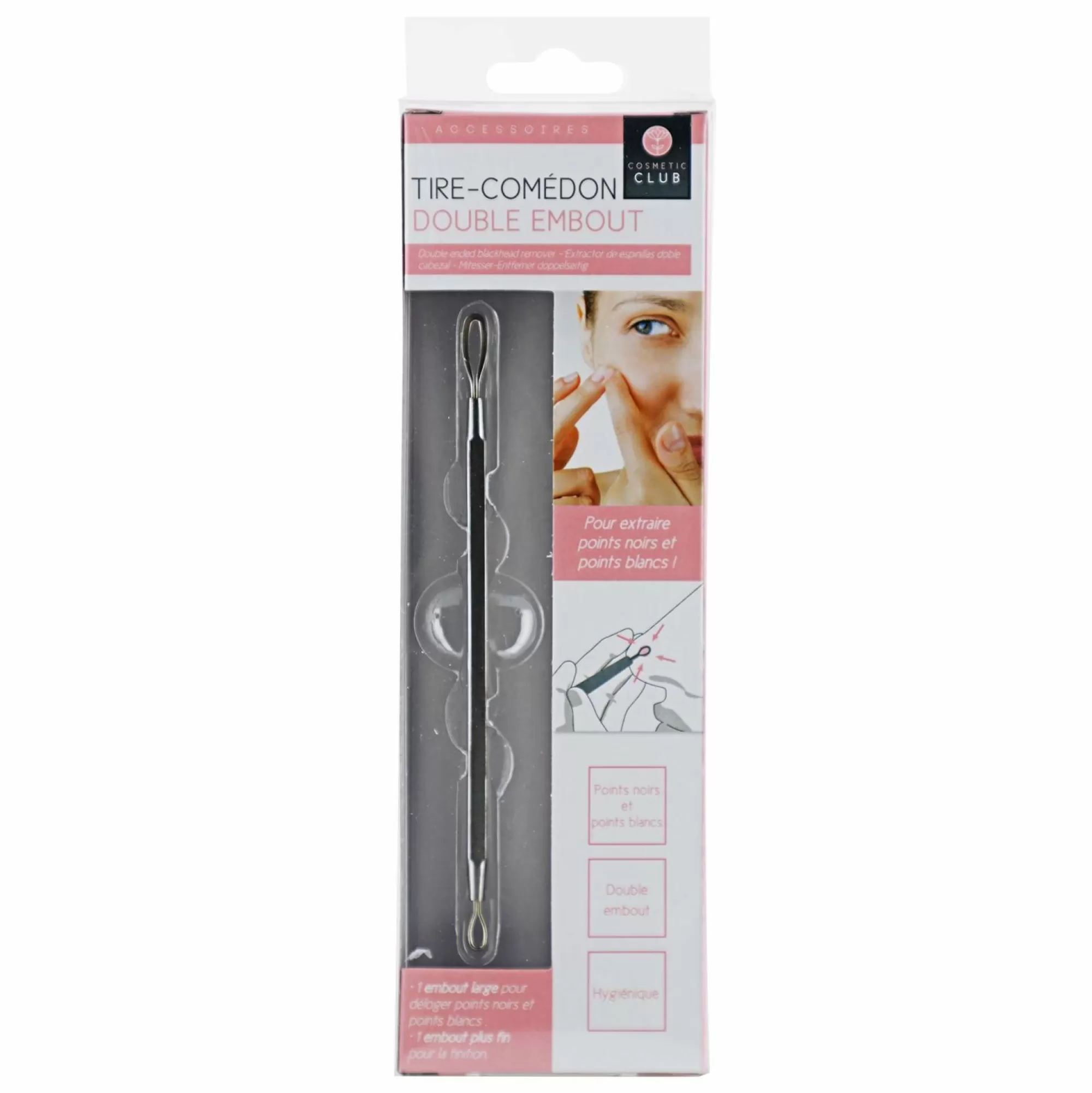 Stokomani Accessoires Beauté<Tire comédon double embout