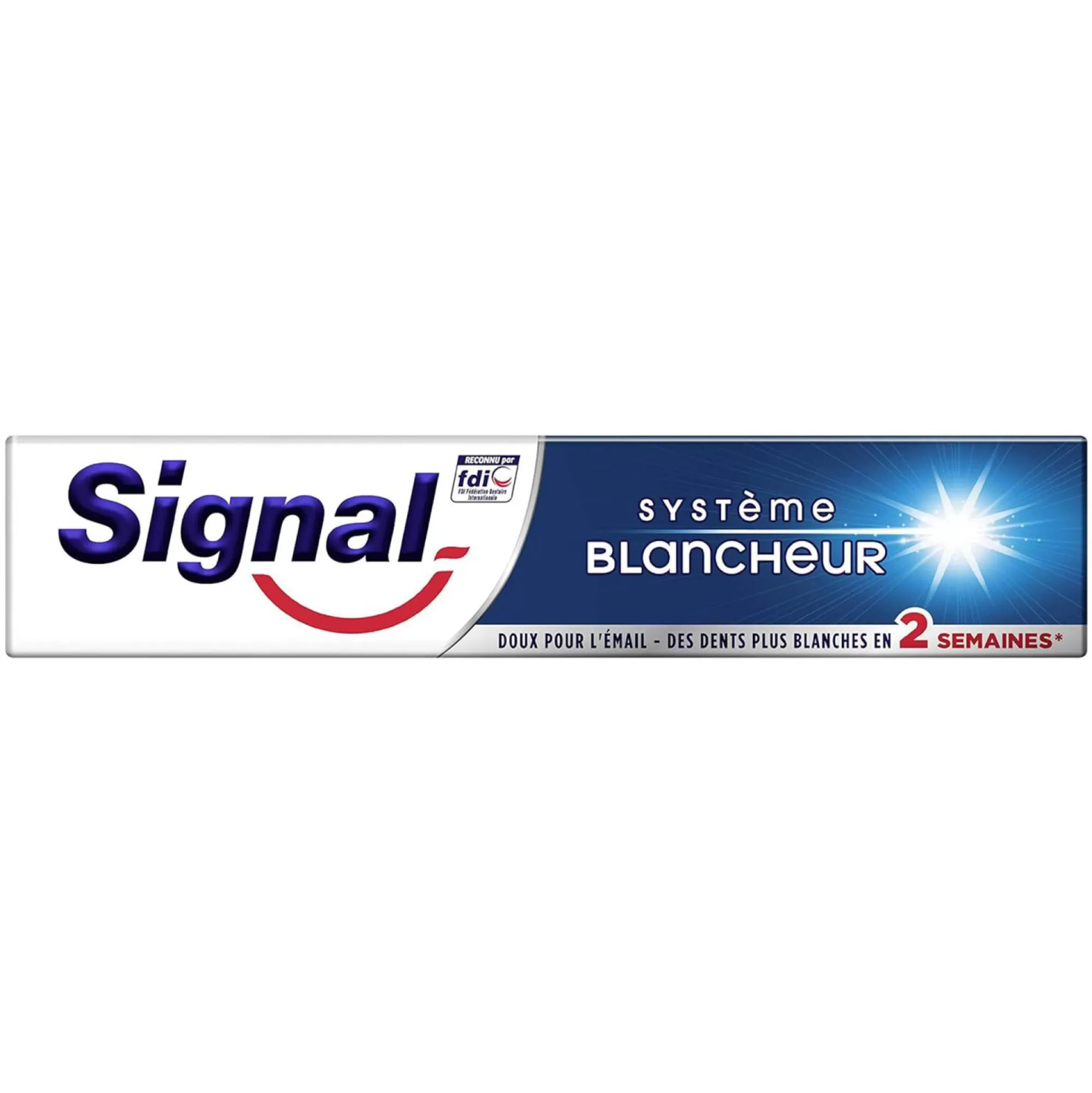 SIGNAL Hygiène<Tube de dentifrice système blancheur