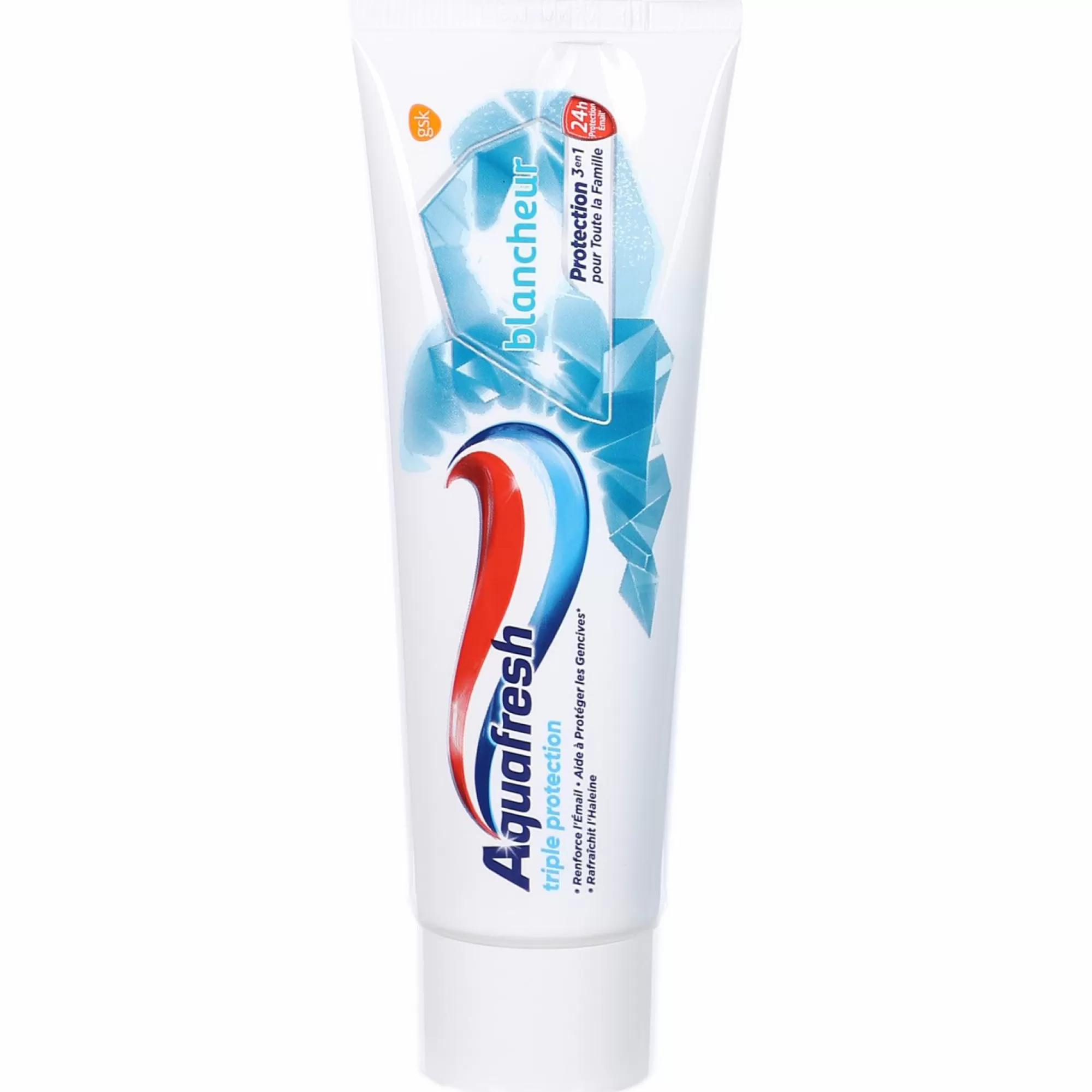 AQUAFRESH Hygiène<Tube de dentifrice triple protection + blancheur